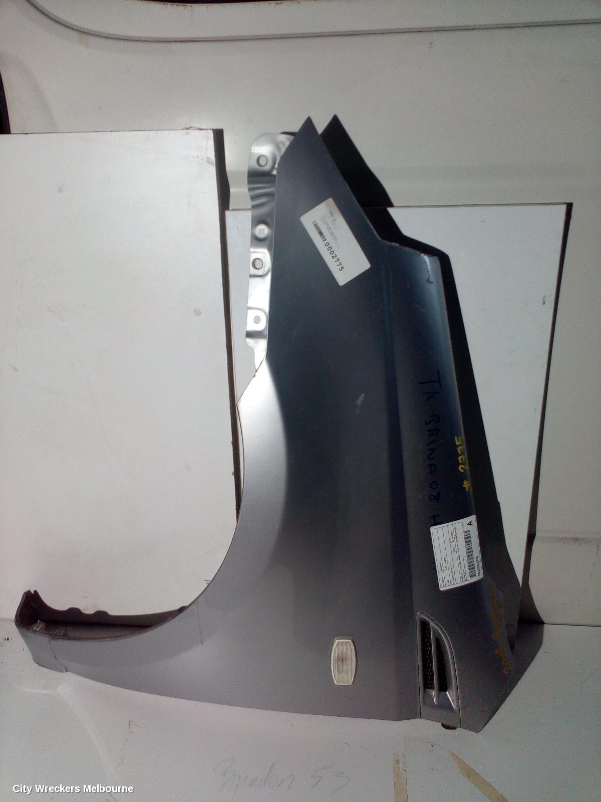 HOLDEN BARINA LEFT GUARD, TK, HATCH, 07/2008 - 12/2012