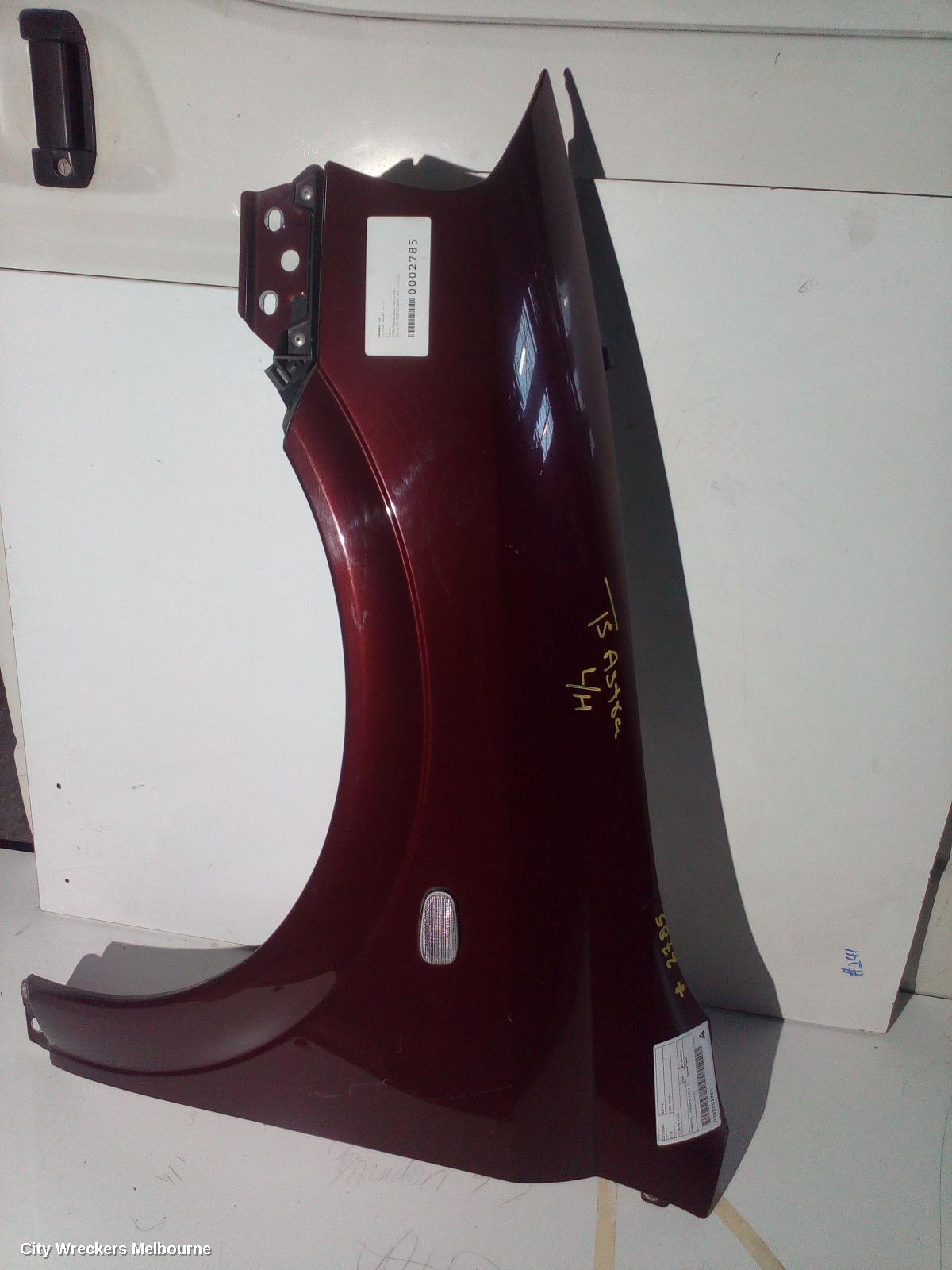 HOLDEN ASTRA LEFT GUARD, TS, 08/1998 - 10/2006