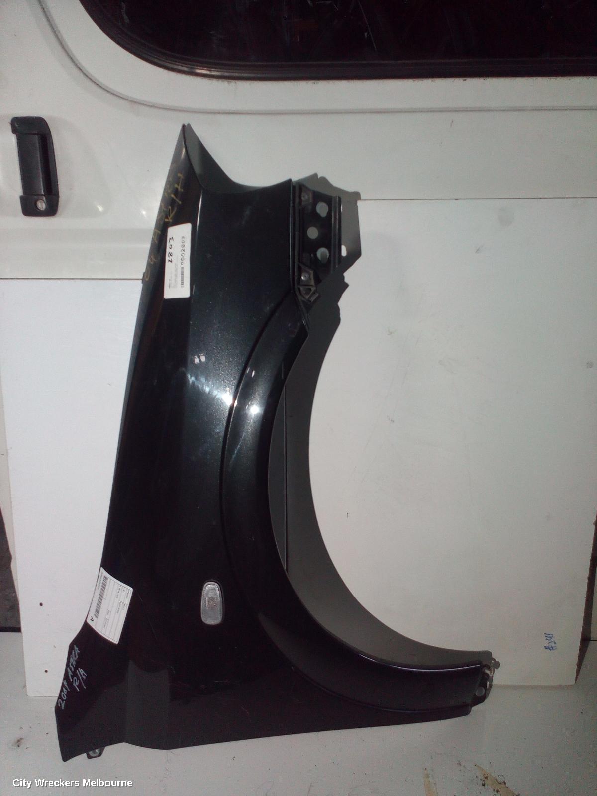 HOLDEN ASTRA RIGHT GUARD, TS, 08/1998 - 10/2006