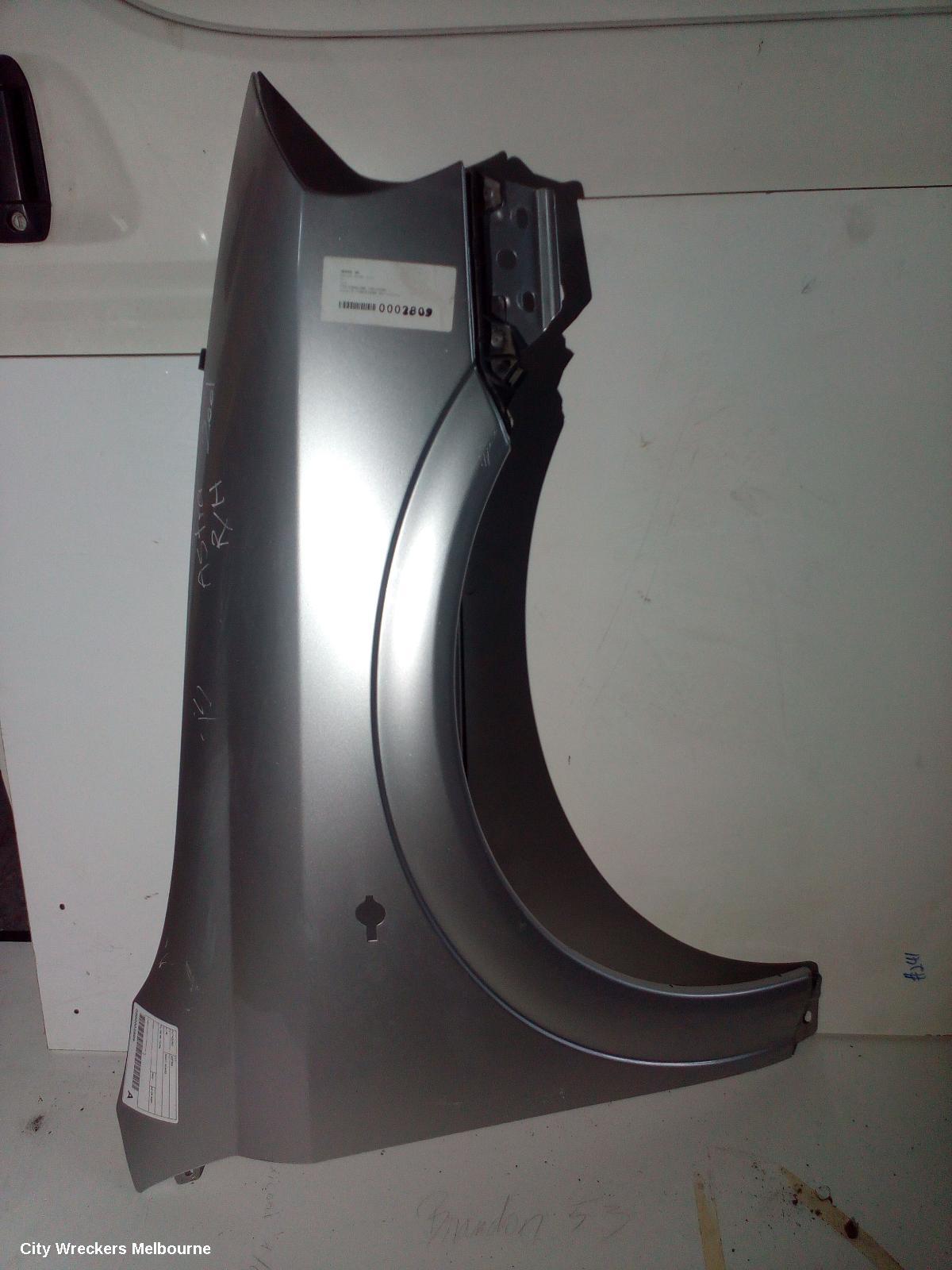 HOLDEN ASTRA RIGHT GUARD, TS, 08/1998 - 10/2006