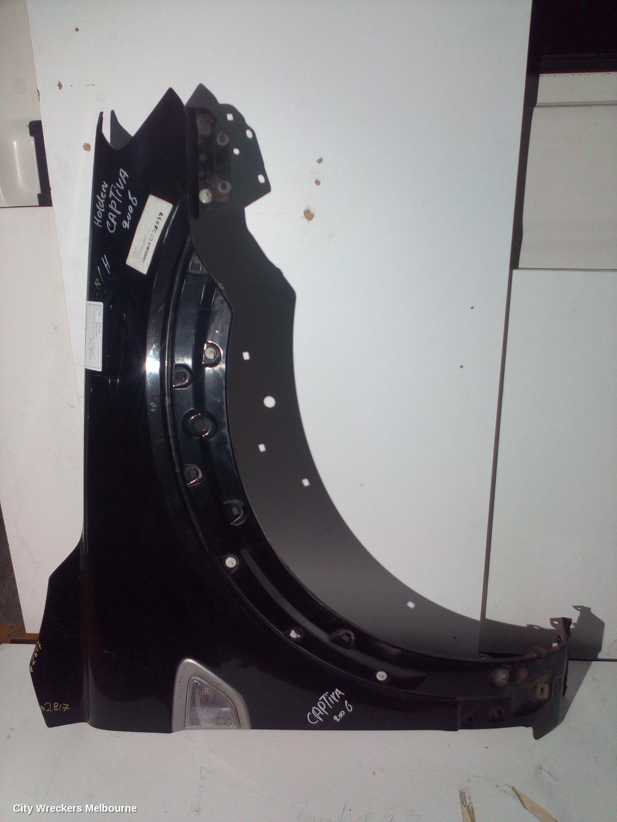 HOLDEN CAPTIVA RIGHT GUARD, CG, CX/LX/SX/CAPTIVA 7 (4TH VIN = C), 09/2006 - 02/2011