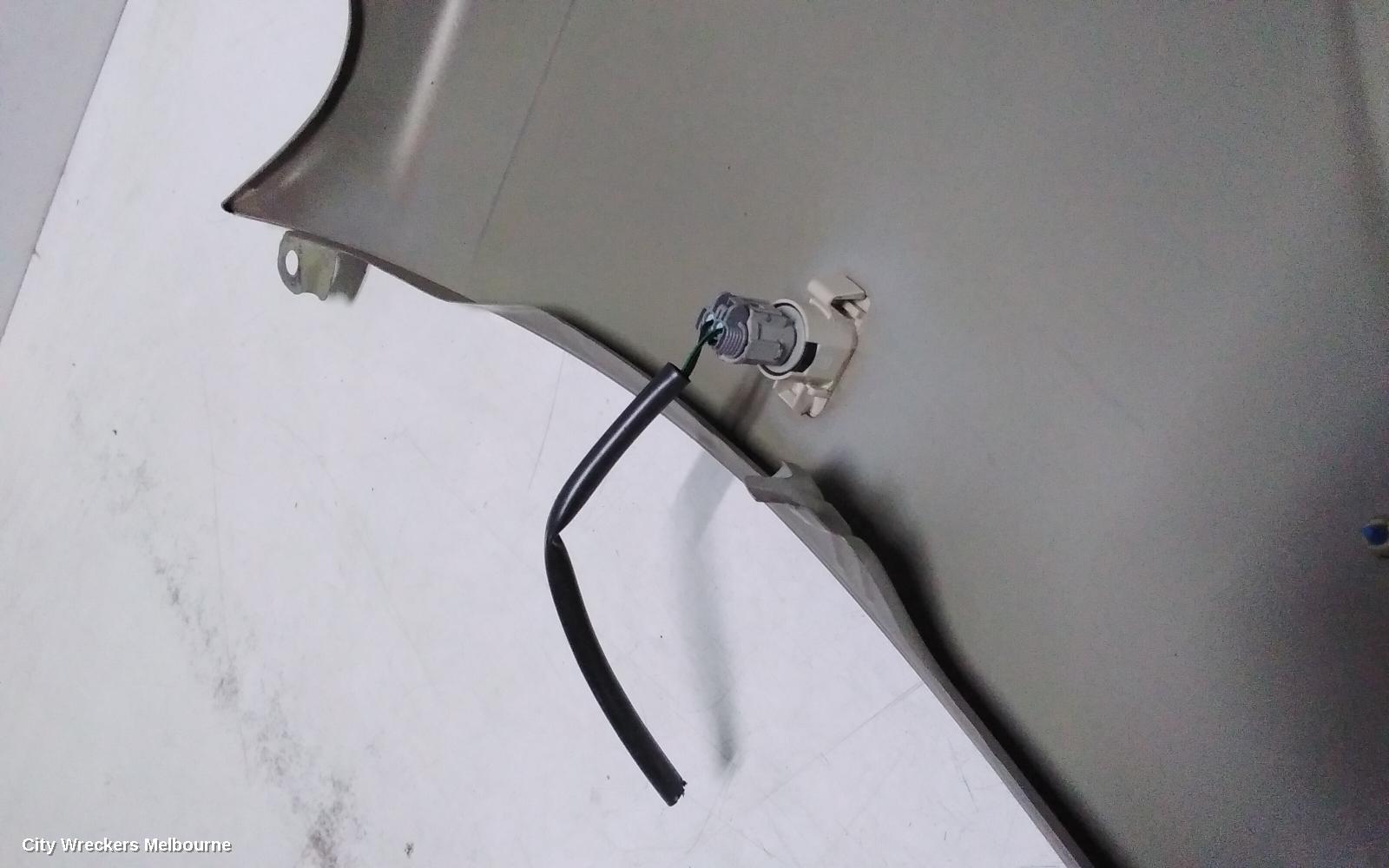 HOLDEN RODEO LEFT GUARD, RA, FLARED TYPE, W/ REPEATER HOLE, 03/2003 - 10/2006