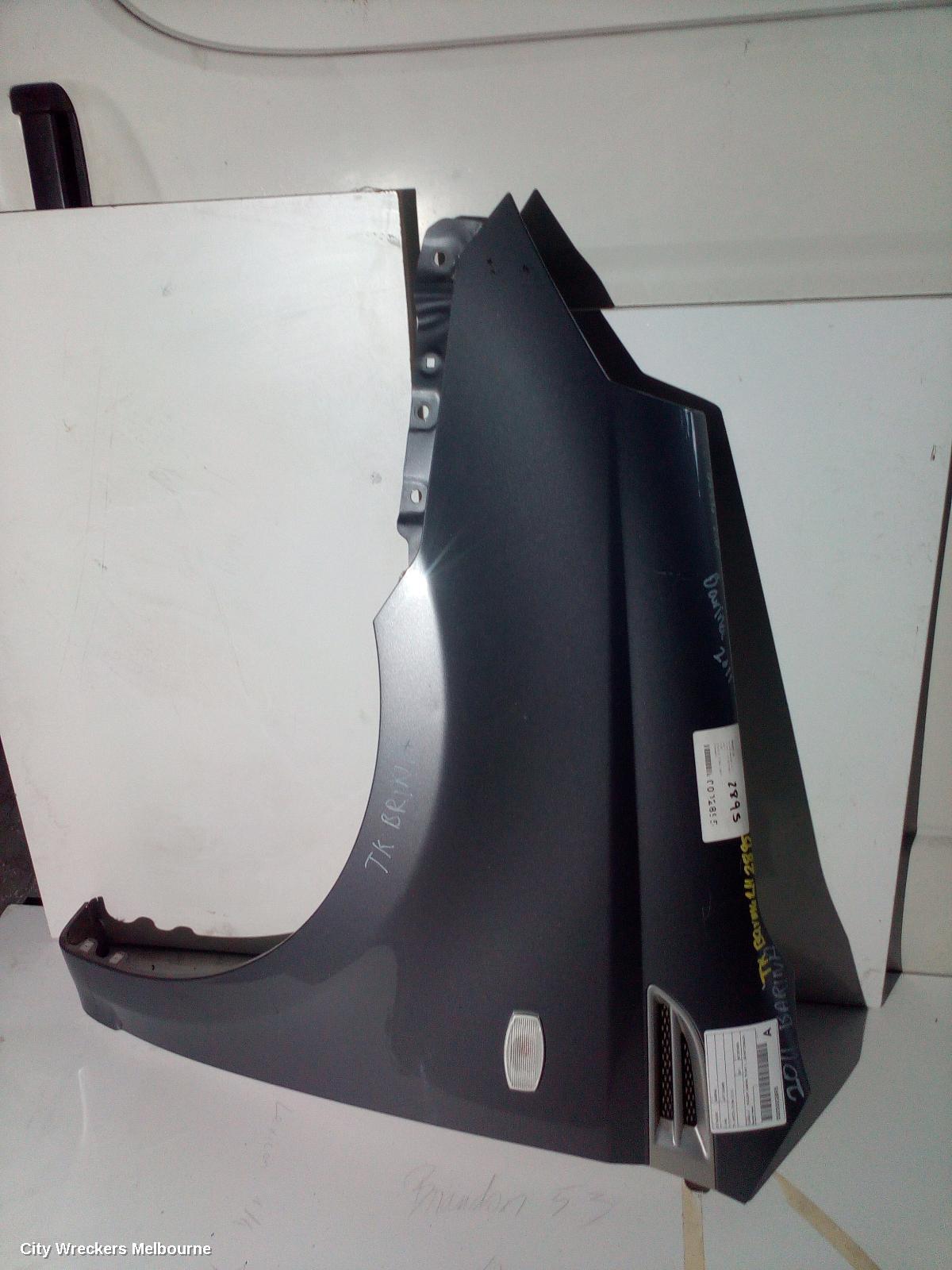 HOLDEN BARINA LEFT GUARD, TK, HATCH, 07/2008 - 12/2012