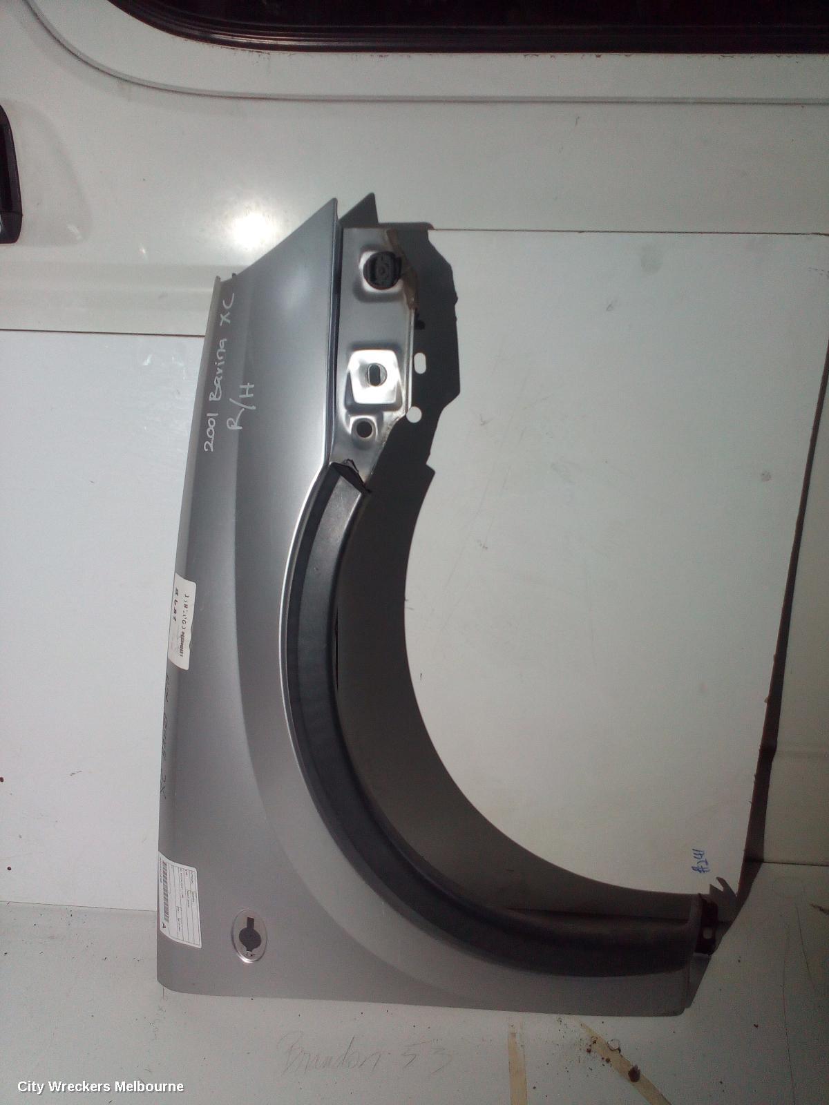 HOLDEN BARINA RIGHT GUARD, XC, HATCH, 03/2001 - 11/2005