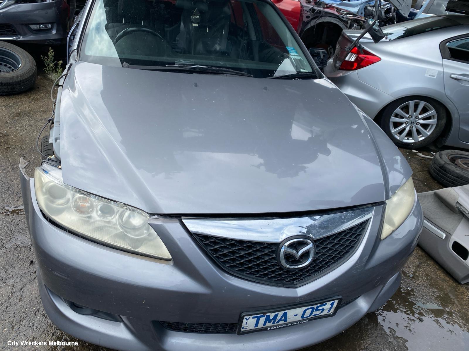 MAZDA 6 RIGHT TAILLIGHT, GG/GY, IN BODY, SEDAN/HATCH, SPORTS LUXURY, 08/2005 - 11/2007