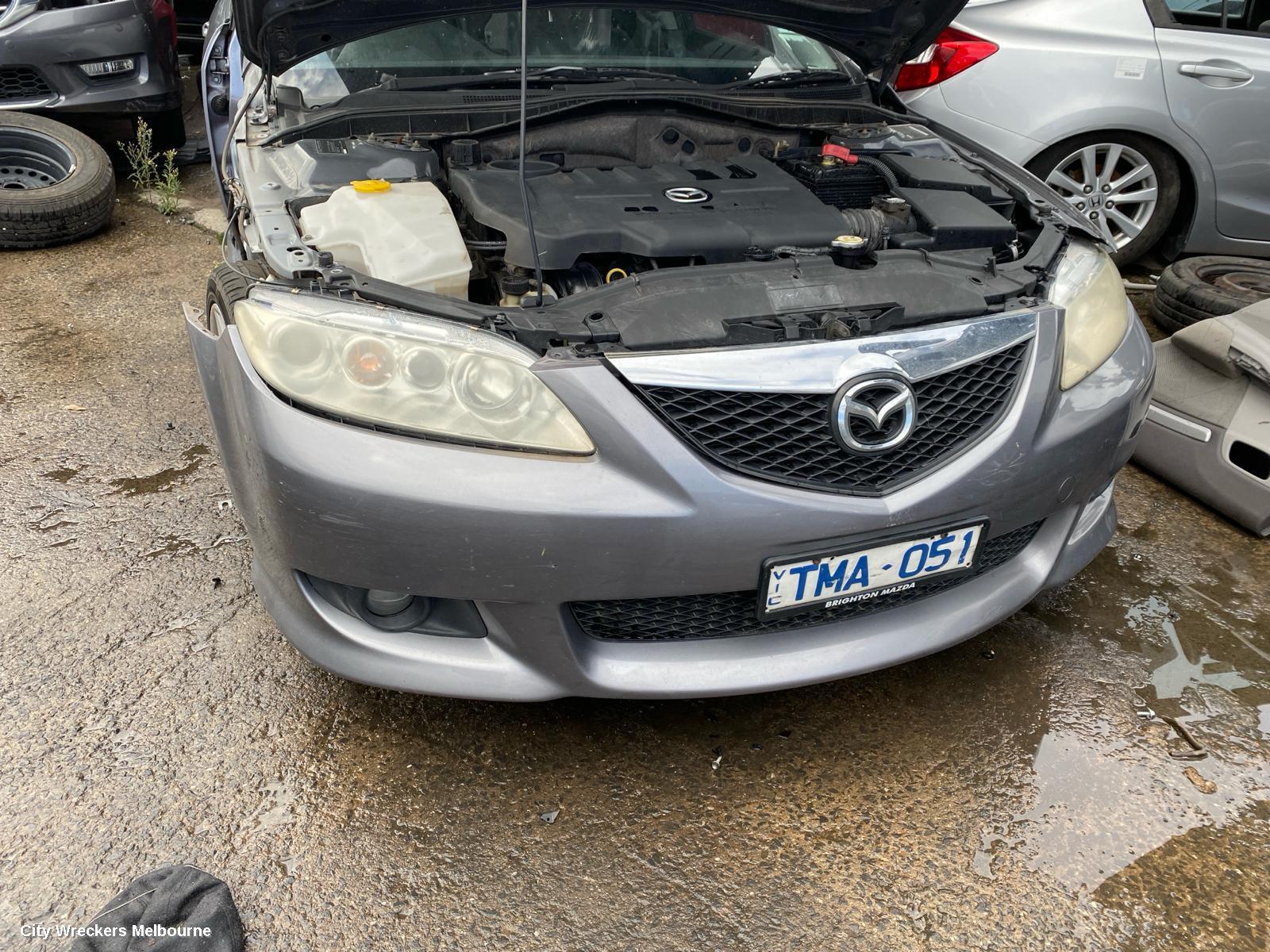 MAZDA 6 RIGHT TAILLIGHT, GG/GY, IN BODY, SEDAN/HATCH, SPORTS LUXURY, 08/2005 - 11/2007