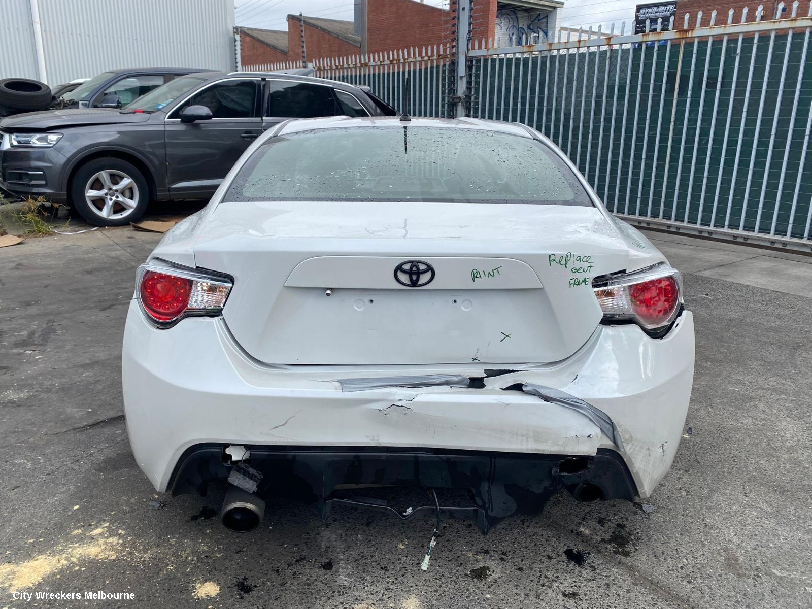 TOYOTA 86 COMPLETE INTERIOR, ZN6, PARTIAL LEATHER, GTS, 04/2012 - 09/2021