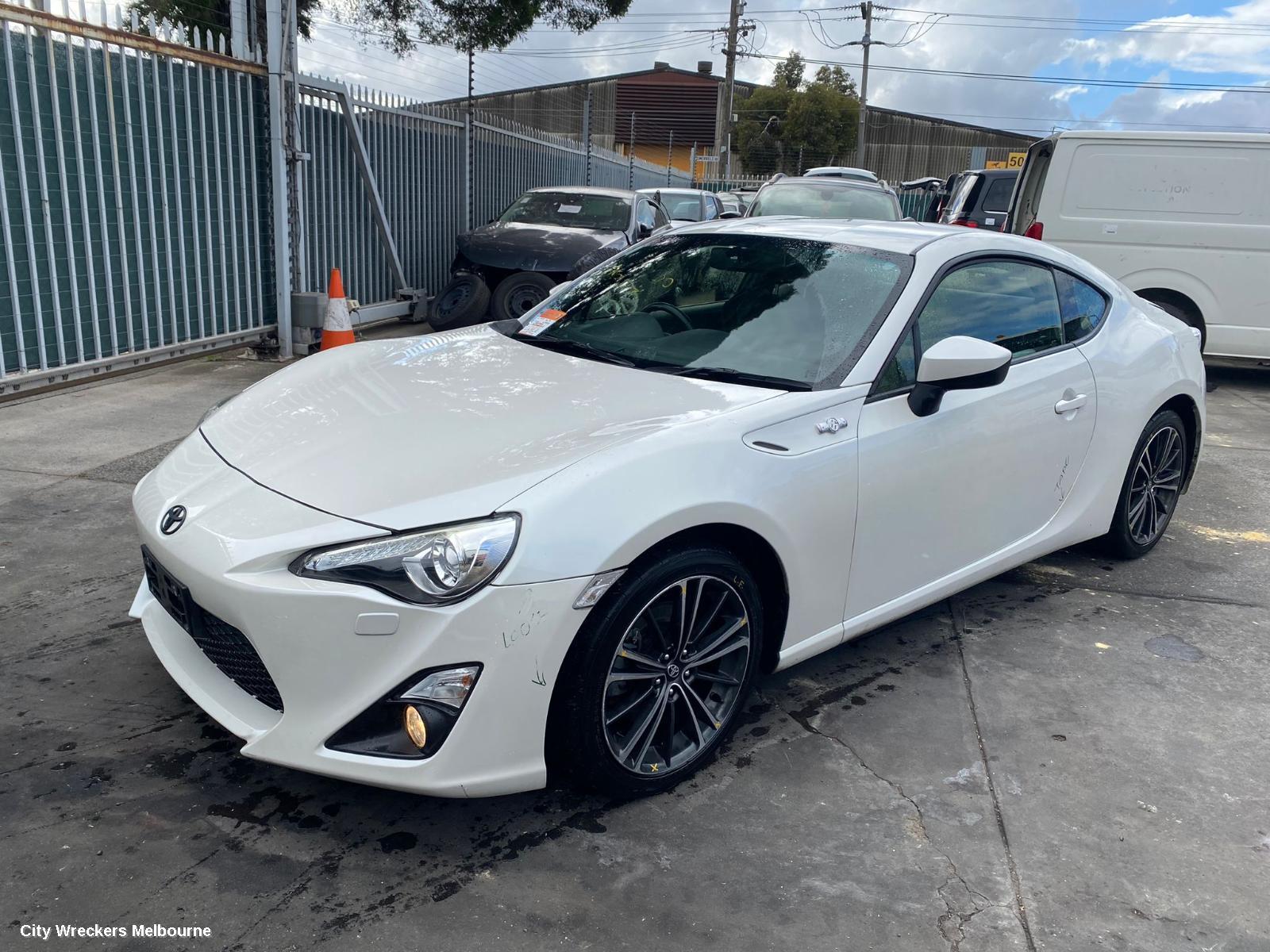 TOYOTA 86 COMPLETE INTERIOR, ZN6, PARTIAL LEATHER, GTS, 04/2012 - 09/2021