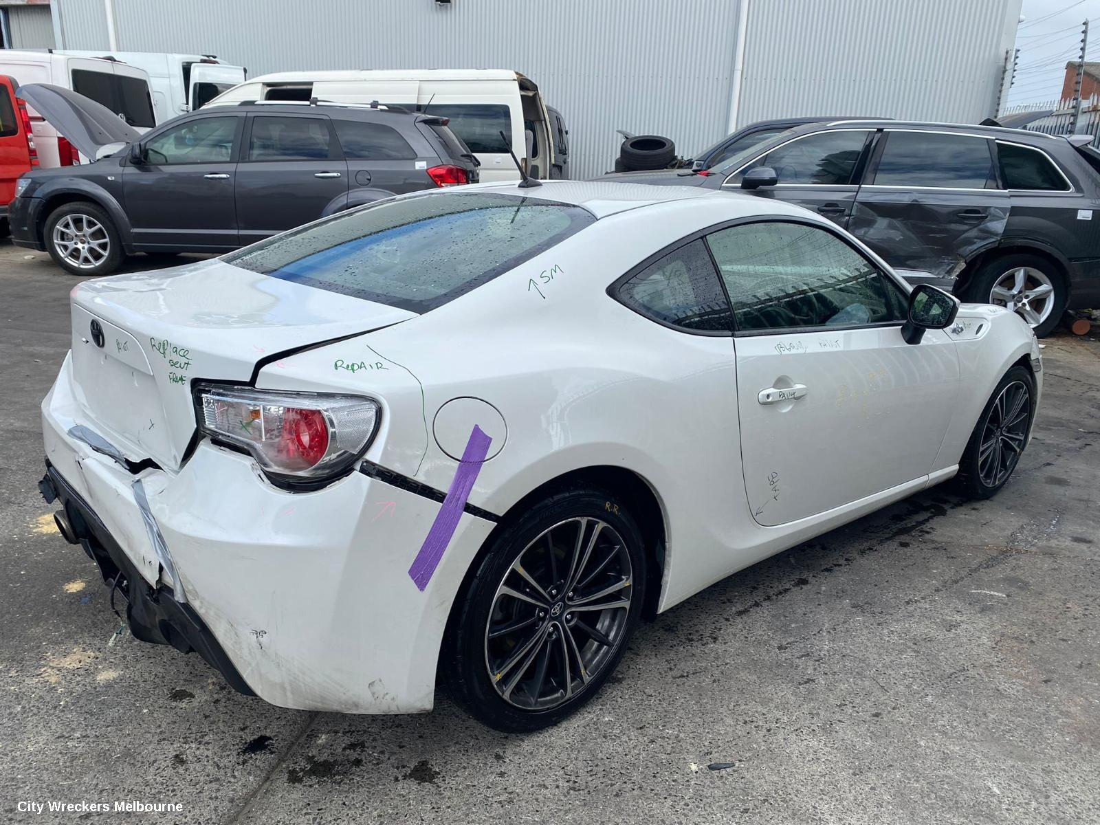 TOYOTA 86 COMPLETE INTERIOR, ZN6, PARTIAL LEATHER, GTS, 04/2012 - 09/2021