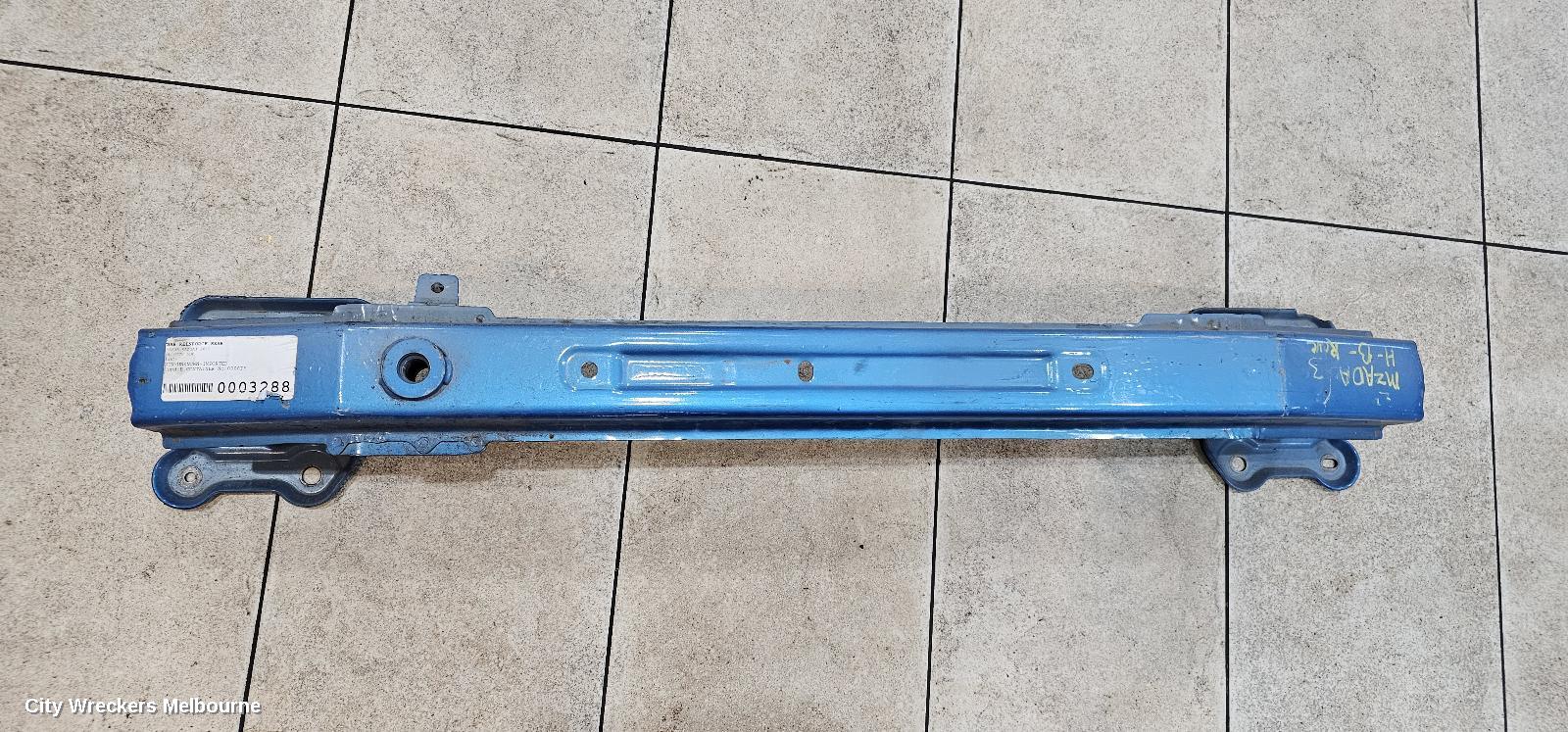 MAZDA 3 R/BAR BRACKET/REINFO, REINFORCEMENT, BL, SP25 TYPE, HATCH, 04/2009 - 10/2013