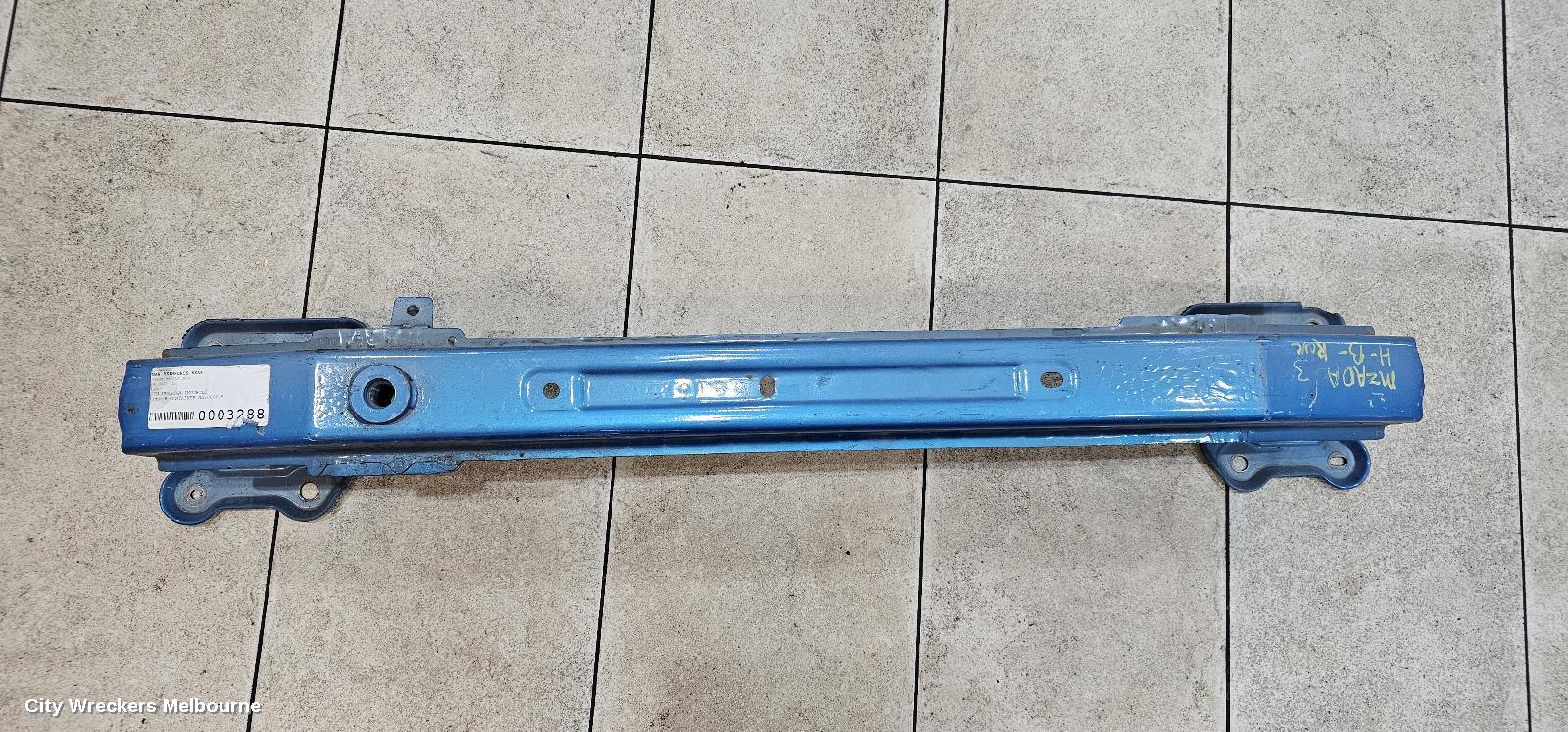 MAZDA 3 R/BAR BRACKET/REINFO, REINFORCEMENT, BL, SP25 TYPE, HATCH, 04/2009 - 10/2013