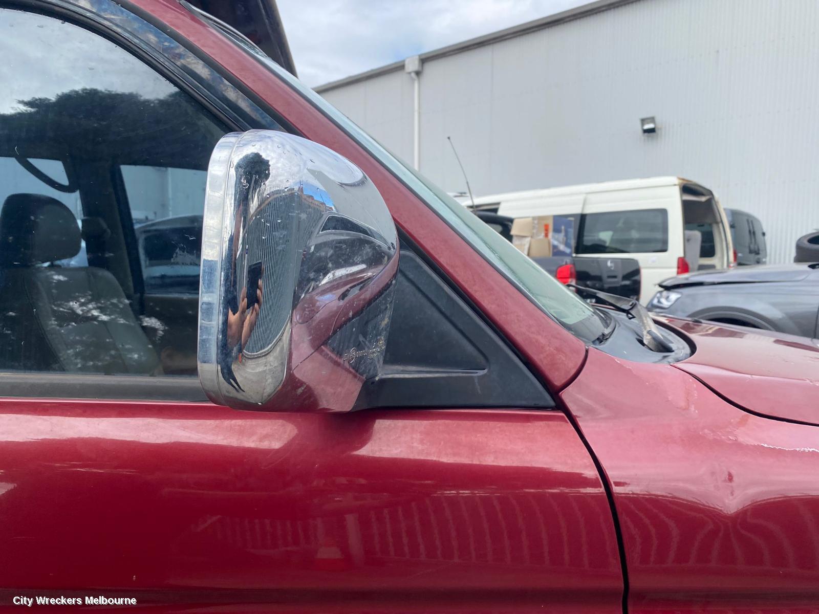 MITSUBISHI CHALLENGER RIGHT FRONT DOOR WINDOW, TINTED, PA, 05/1996 - 01/2006