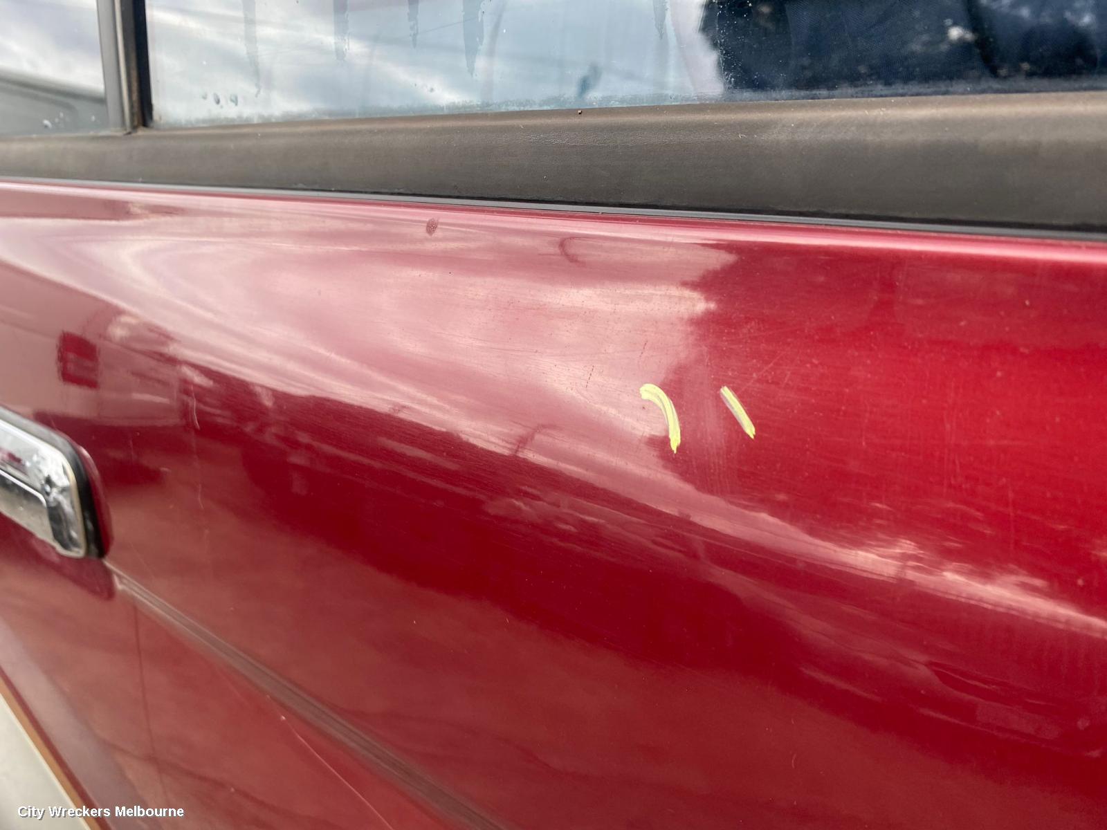 MITSUBISHI CHALLENGER RIGHT FRONT DOOR WINDOW, TINTED, PA, 05/1996 - 01/2006