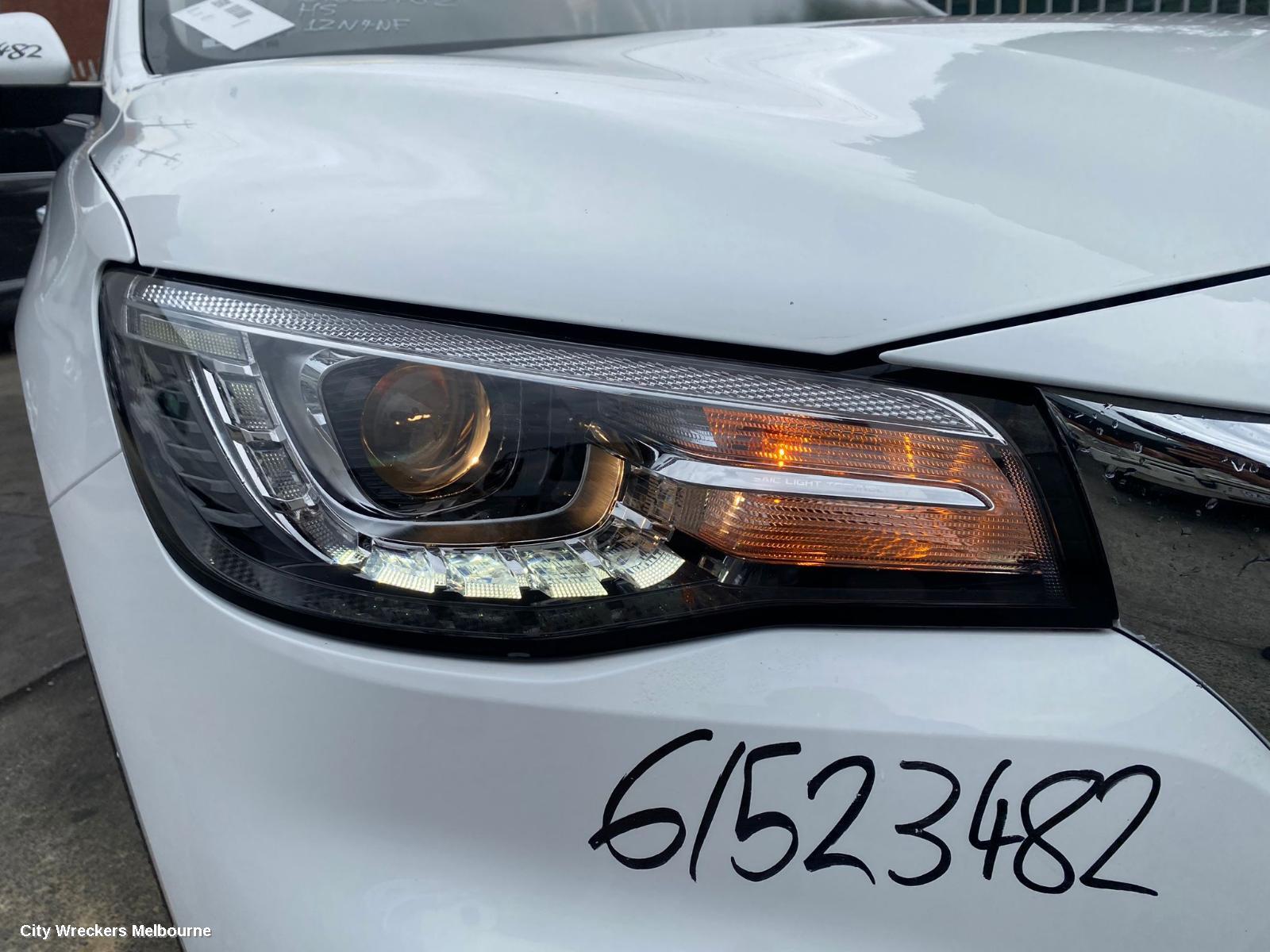 MG HS LEFT HEADLAMP, SAS23, HALOGEN TYPE, 09/2019 ONWARDS