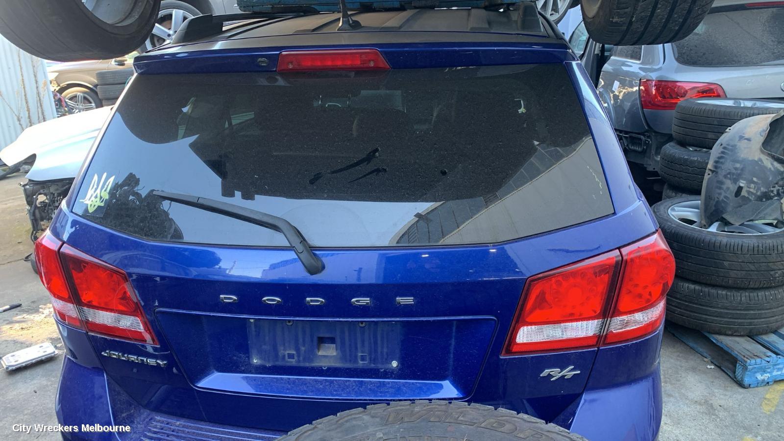 DODGE JOURNEY RIGHT REAR DOOR WINDOW, JC, 07/2011 - 12/2016