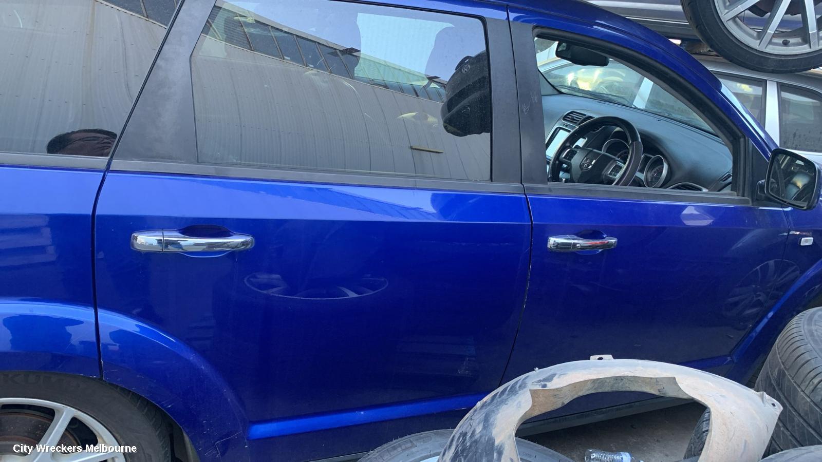 DODGE JOURNEY RIGHT REAR DOOR WINDOW, JC, 07/2011 - 12/2016