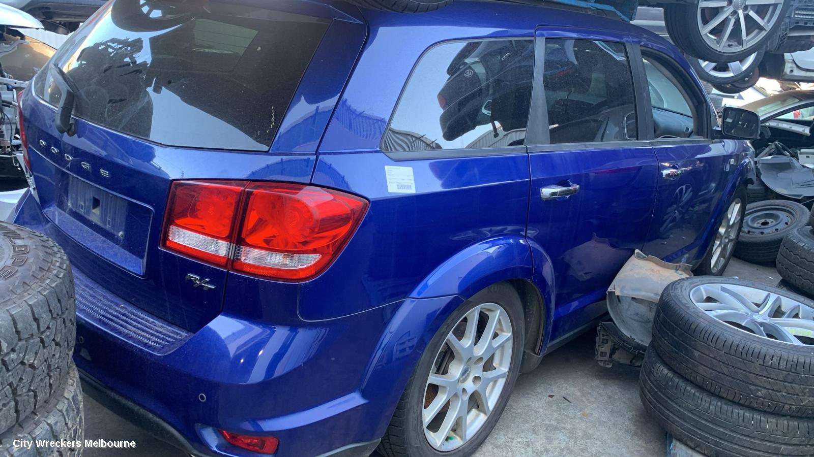 DODGE JOURNEY RIGHT REAR DOOR WINDOW, JC, 07/2011 - 12/2016