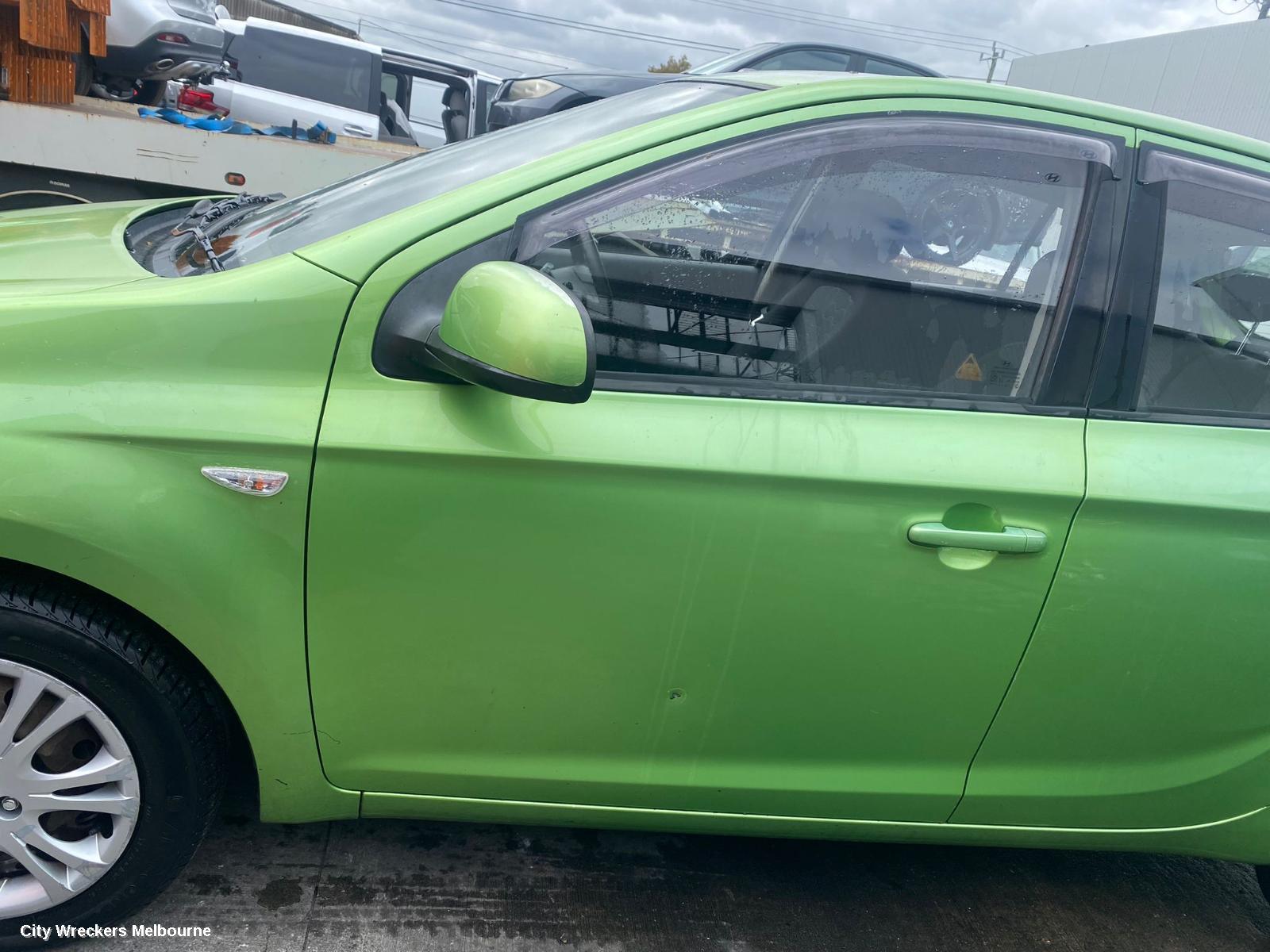 HYUNDAI I20 TRANS/GEARBOX, MANUAL, PETROL, 1.4, G4FA, 5 SPEED, PB, 07/2010 - 03/2012
