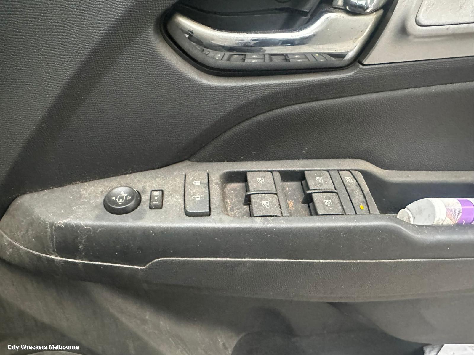 HOLDEN COLORADO DOOR TRIM, RH REAR, RG, LTZ, 01/2012 - 12/2020