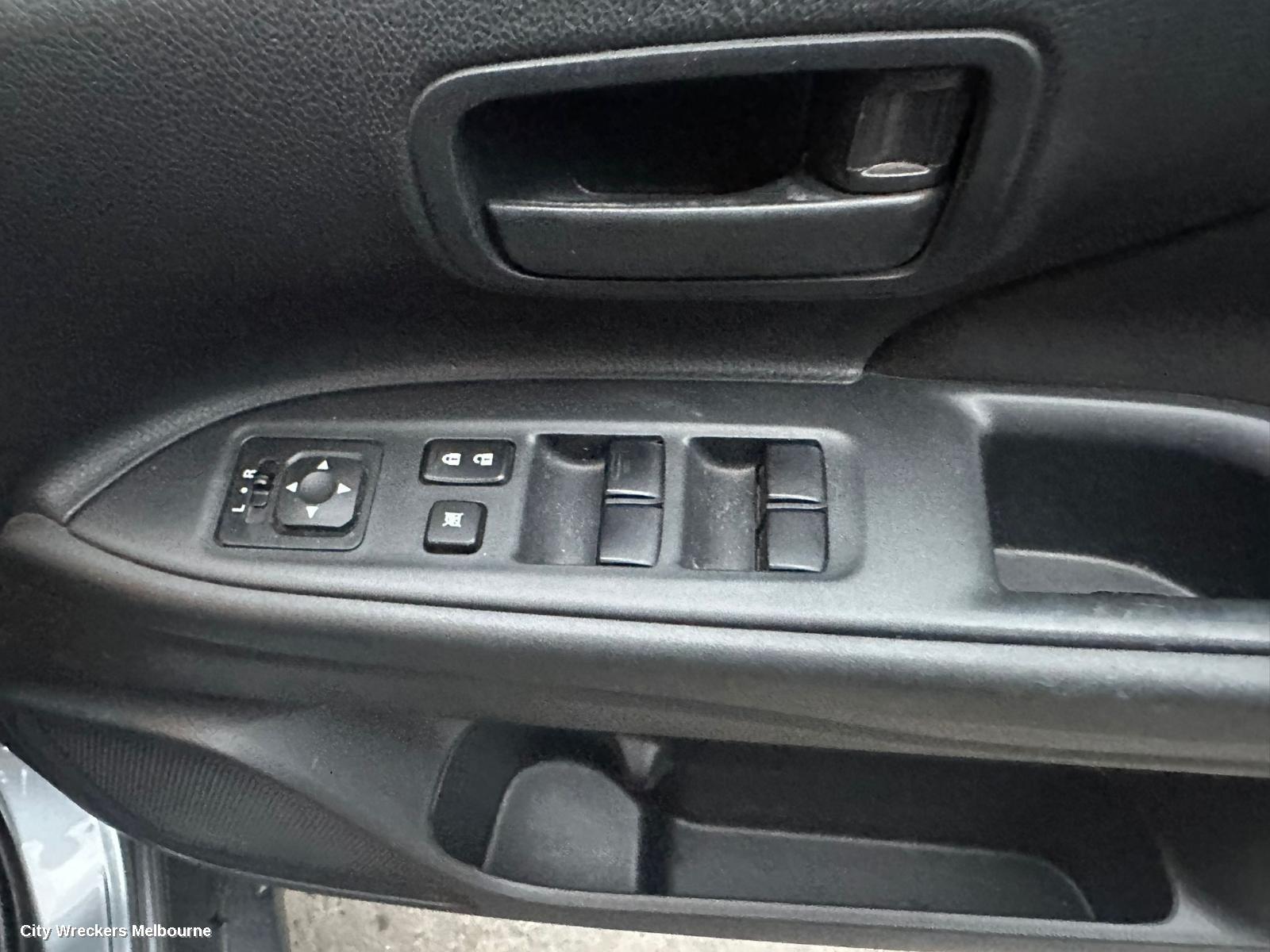 MITSUBISHI OUTLANDER PWR DR WIND SWITCH, RH FRONT (MASTER SWITCH), ZJ, 10/2012 - 03/2015
