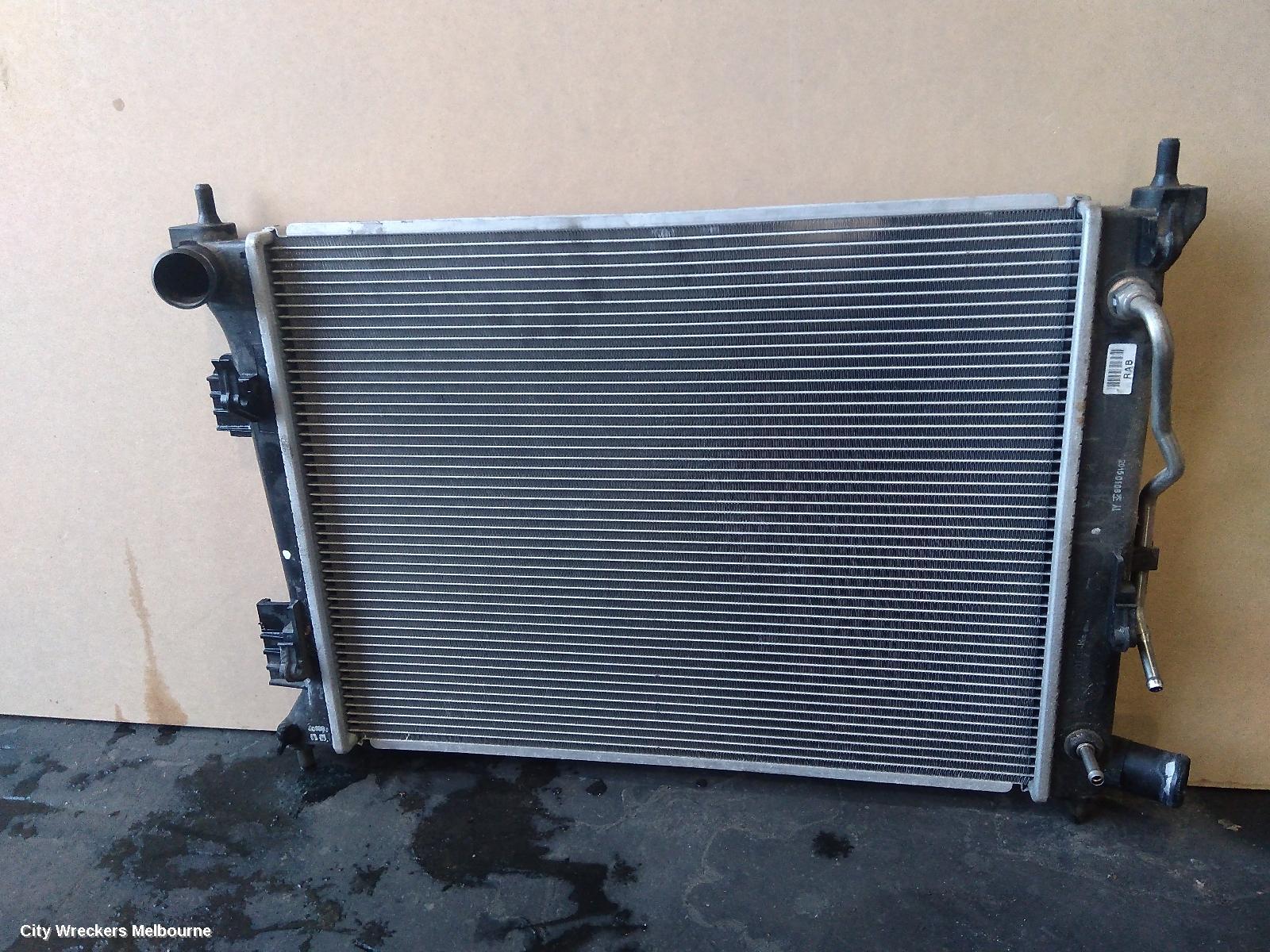 KIA RIO RADIATOR, AUTO, 1.6, PETROL, UB, 08/2011 - 11/2016