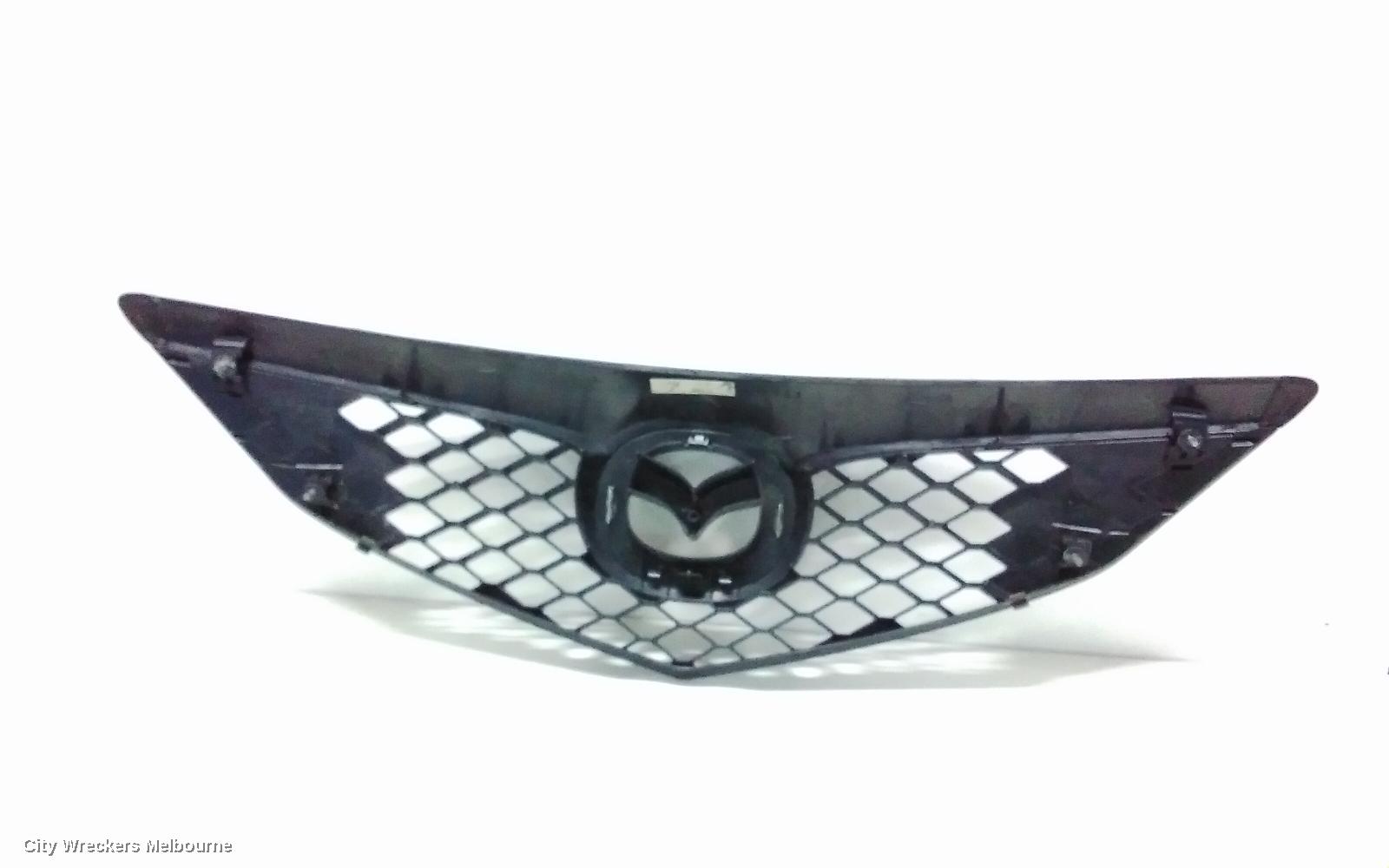 MAZDA 3 GRILLE, RADIATOR GRILLE, BK, SEDAN, 2.0, COLOUR CODED, 07/2006 - 04/2009