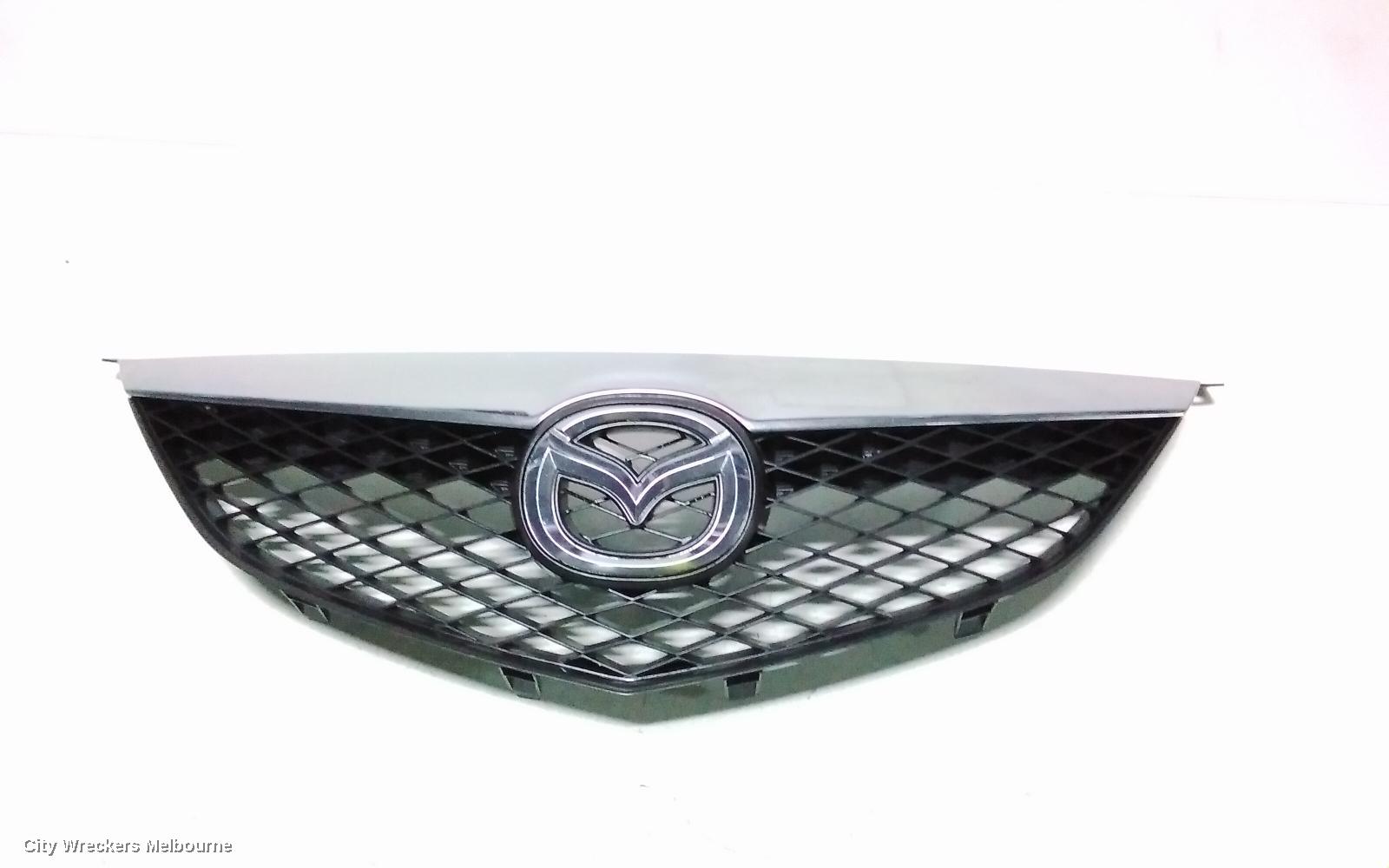 MAZDA 6 GRILLE, RADIATOR GRILLE, GG/GY, CHROME MESH TYPE, 08/2005 - 12/2007