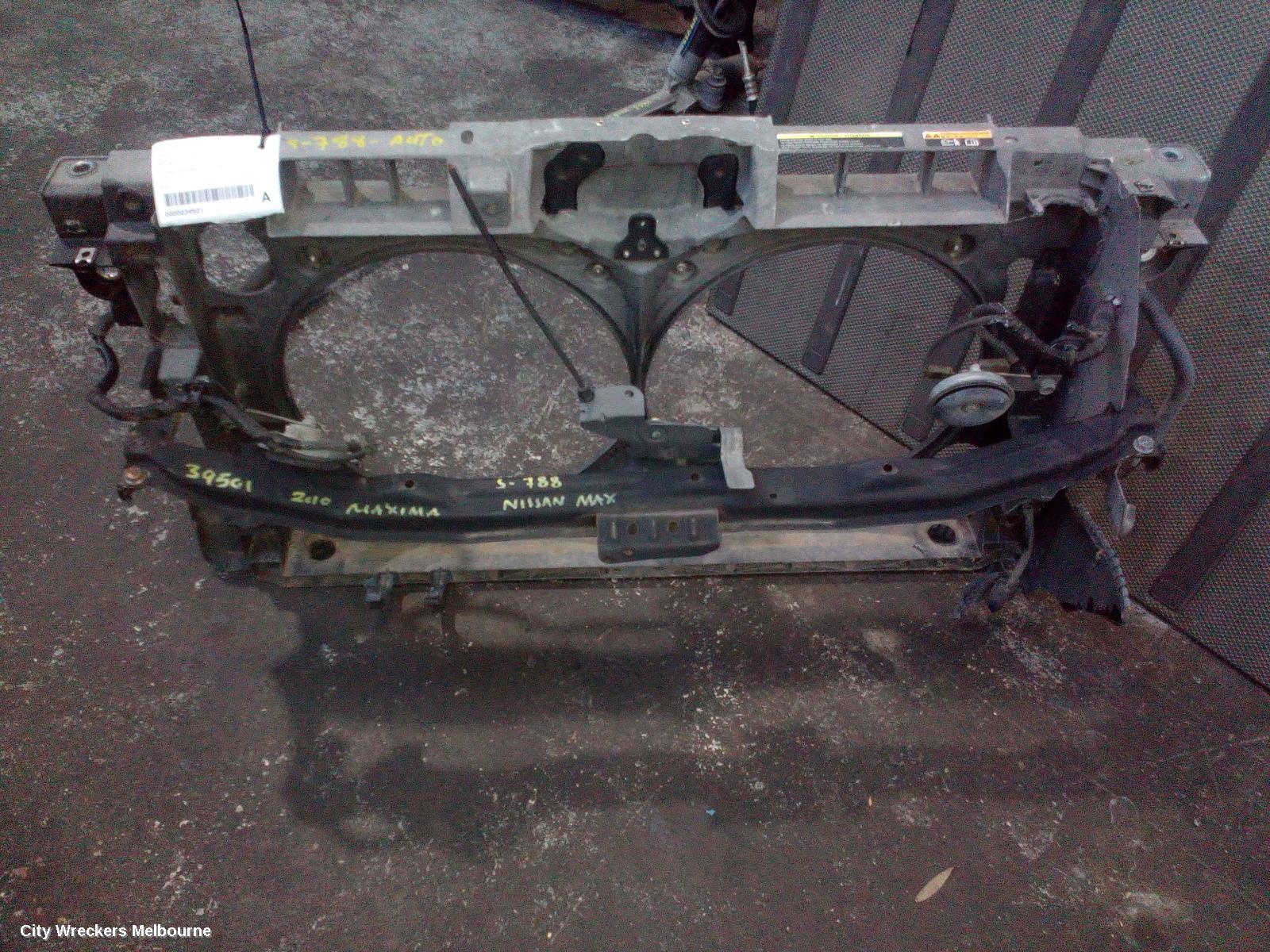 NISSAN MAXIMA RADIATOR SUPPORT, J32, 06/2009 - 09/2014