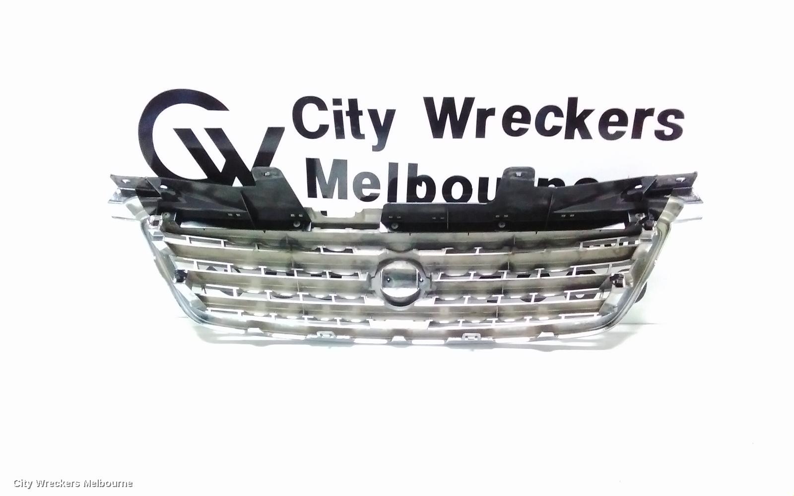 NISSAN PULSAR GRILLE, N16 SII, SEDAN, HORIZONTAL SLAT TYPE, 08/2003 - 12/2005