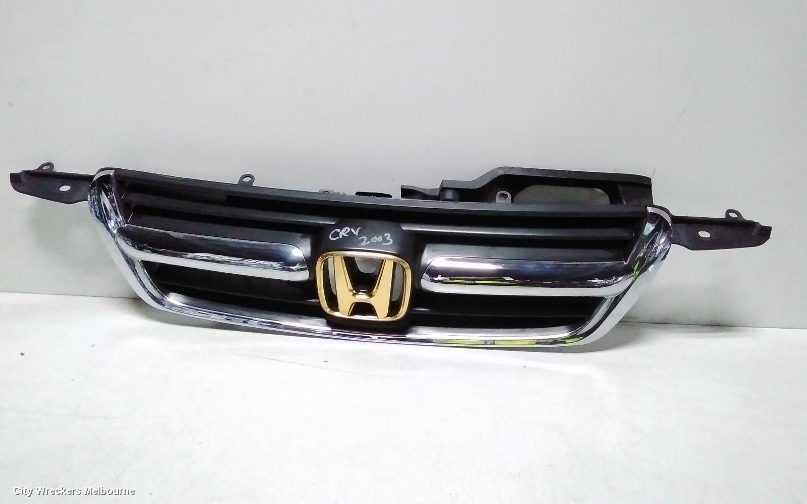 HONDA CRV GRILLE, 2.4, RD7, 12/2001 - 08/2004