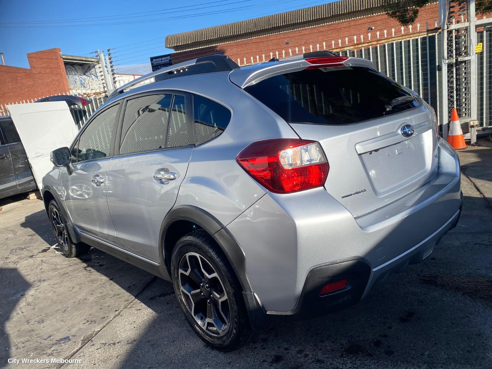 SUBARU XV BOOTLID/TAILGATE, TAILGATE, G4X, SPOILERED TYPE, 08/2011 - 04/2017
