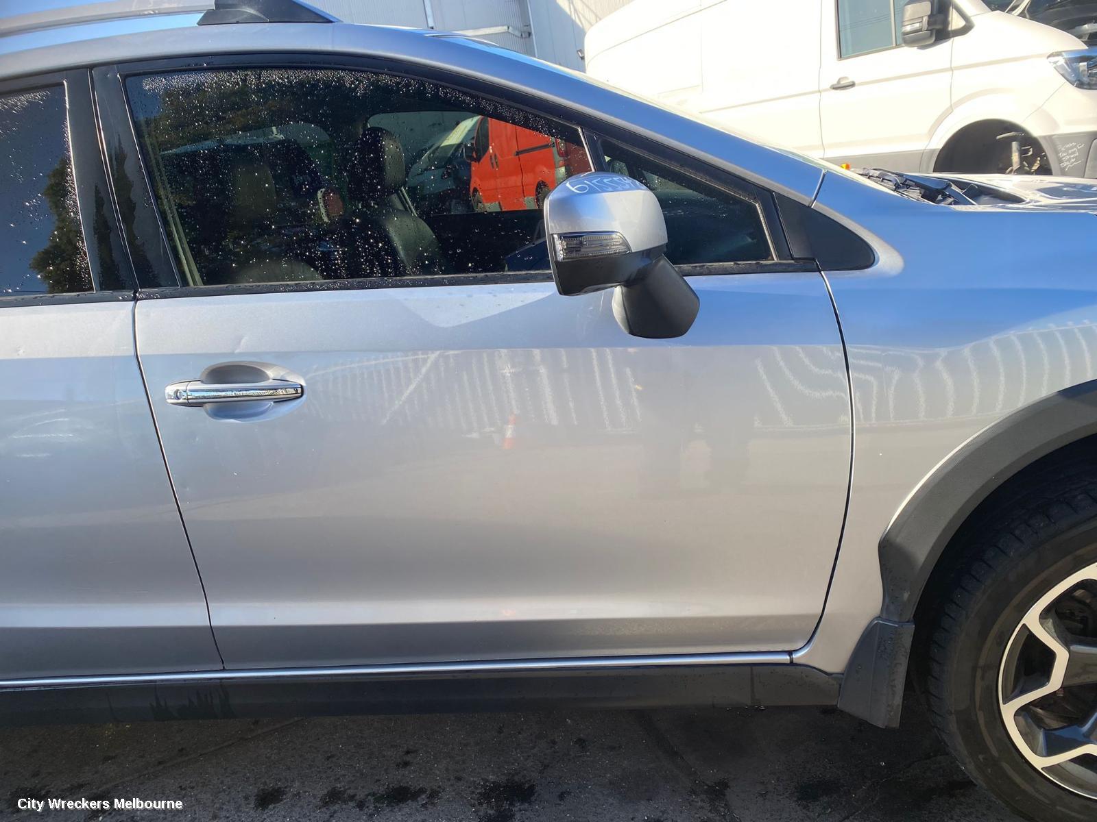 SUBARU XV BOOTLID/TAILGATE, TAILGATE, G4X, SPOILERED TYPE, 08/2011 - 04/2017
