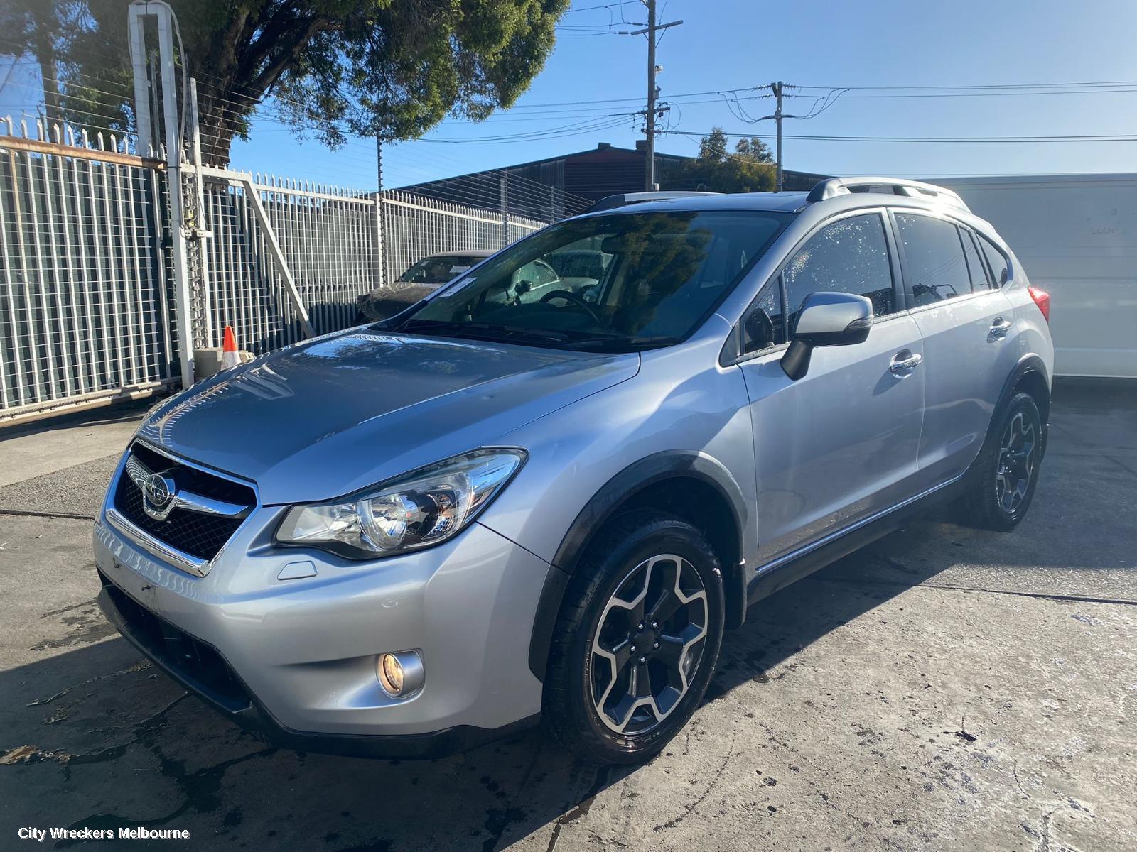 SUBARU XV BOOTLID/TAILGATE, TAILGATE, G4X, SPOILERED TYPE, 08/2011 - 04/2017