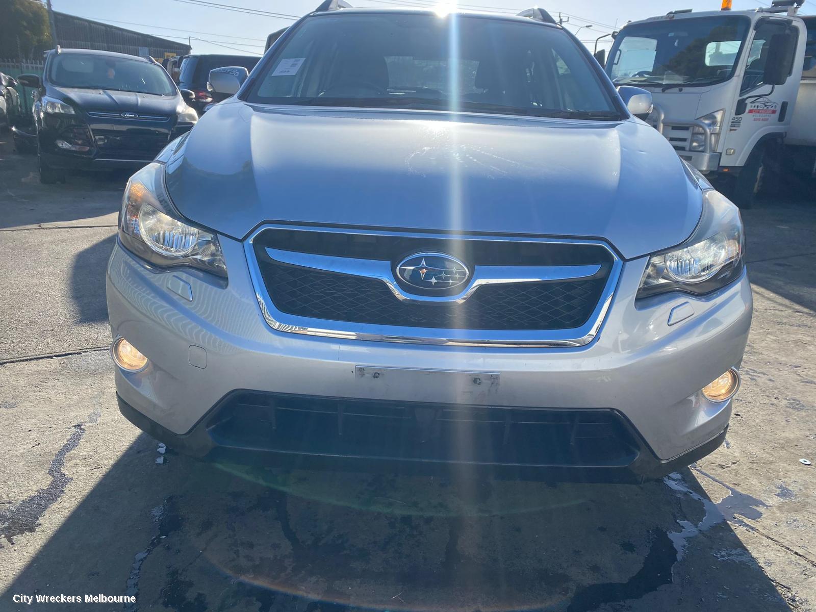 SUBARU XV BOOTLID/TAILGATE, TAILGATE, G4X, SPOILERED TYPE, 08/2011 - 04/2017