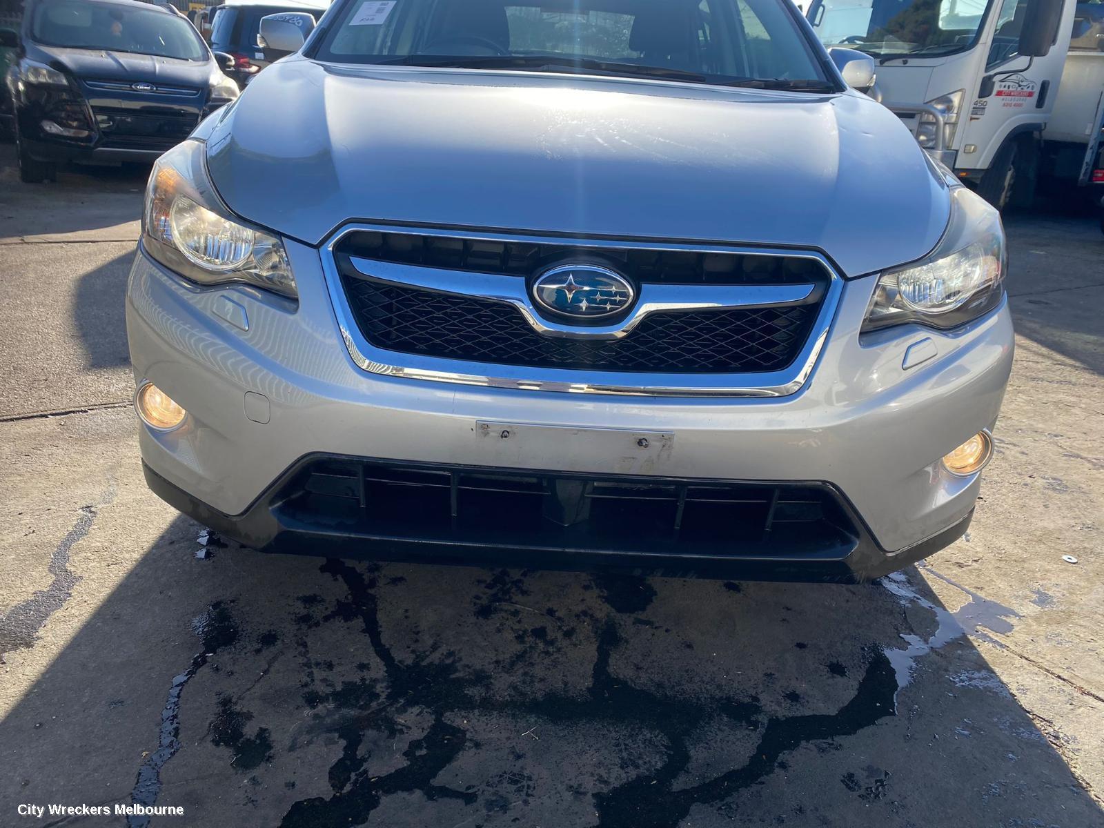 SUBARU XV BOOTLID/TAILGATE, TAILGATE, G4X, SPOILERED TYPE, 08/2011 - 04/2017