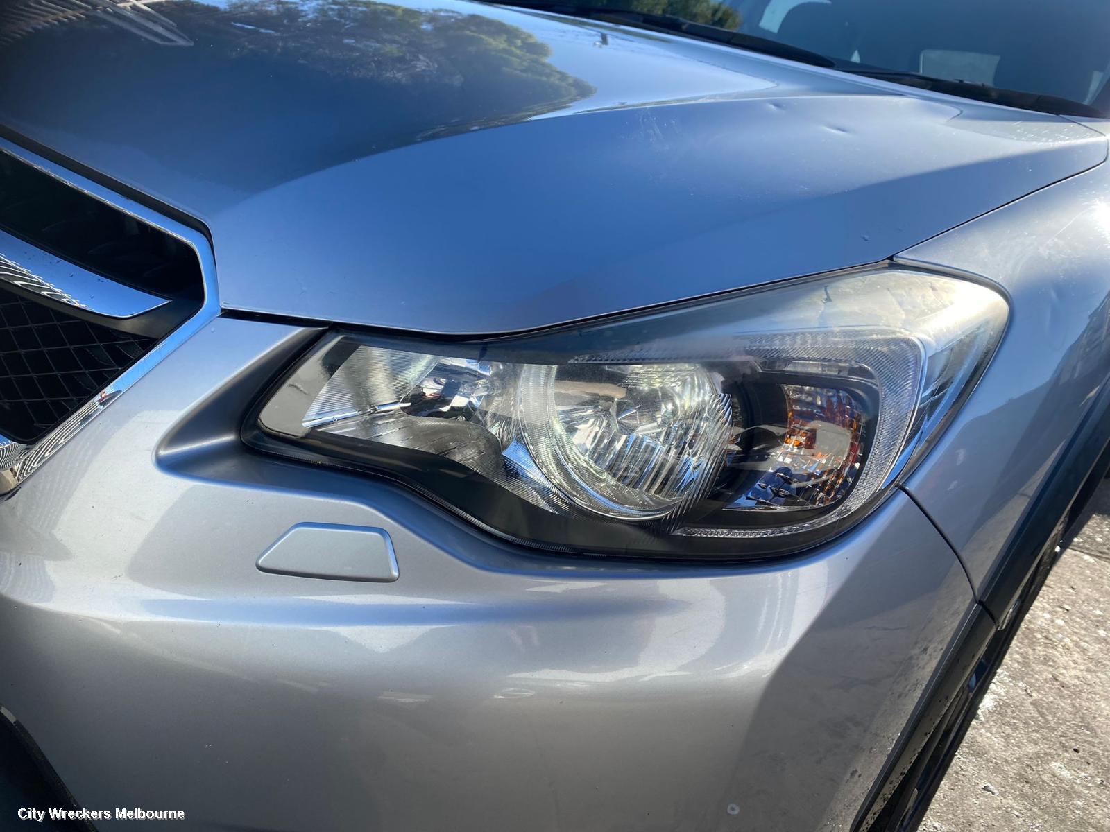 SUBARU XV BOOTLID/TAILGATE, TAILGATE, G4X, SPOILERED TYPE, 08/2011 - 04/2017