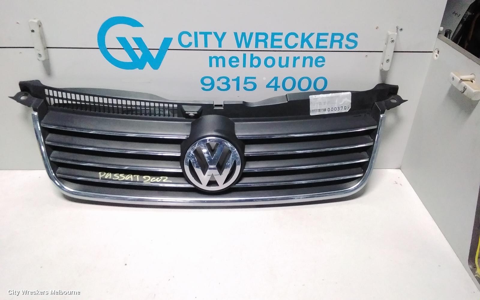 VOLKSWAGEN PASSAT GRILLE, 3B/GP, 11/2002 - 11/2005