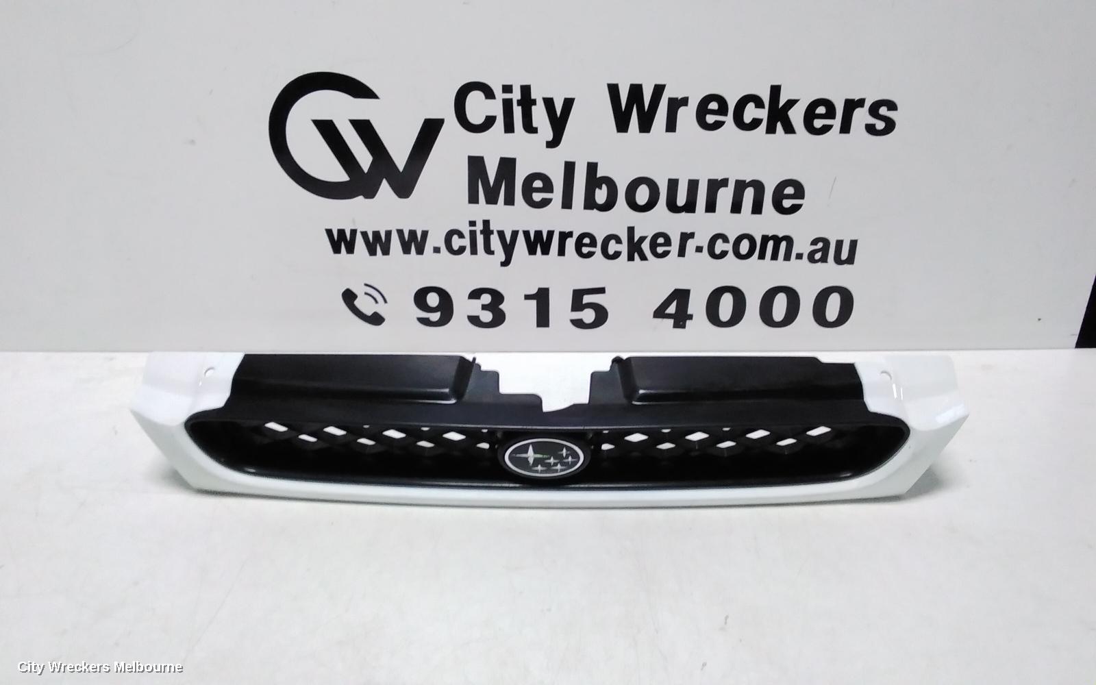SUBARU IMPREZA GRILLE, BOX TYPE, 10/1996 - 07/1998