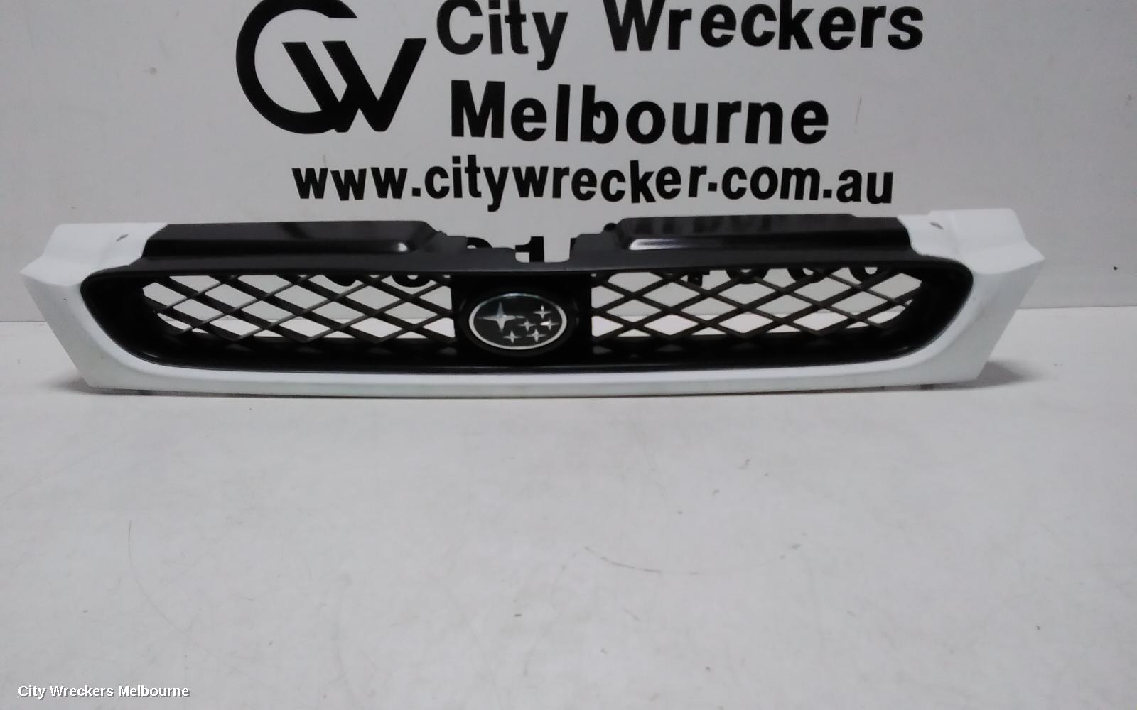 SUBARU IMPREZA GRILLE, BOX TYPE, 10/1996 - 07/1998