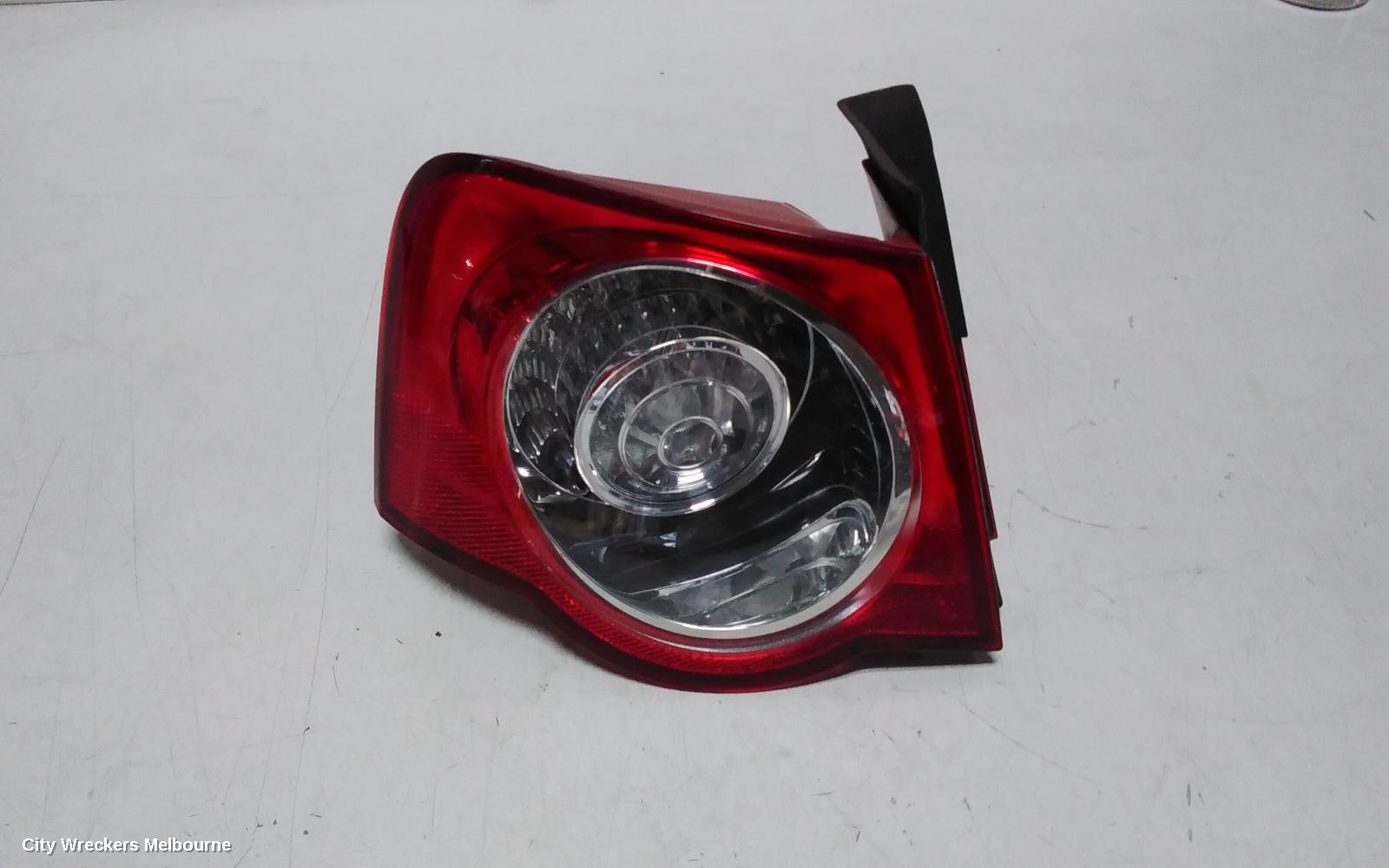 VOLKSWAGEN PASSAT LEFT TAILLIGHT, 3C/MK6 B6, SEDAN, NON TINTED TYPE, 03/2006 - 09/2010