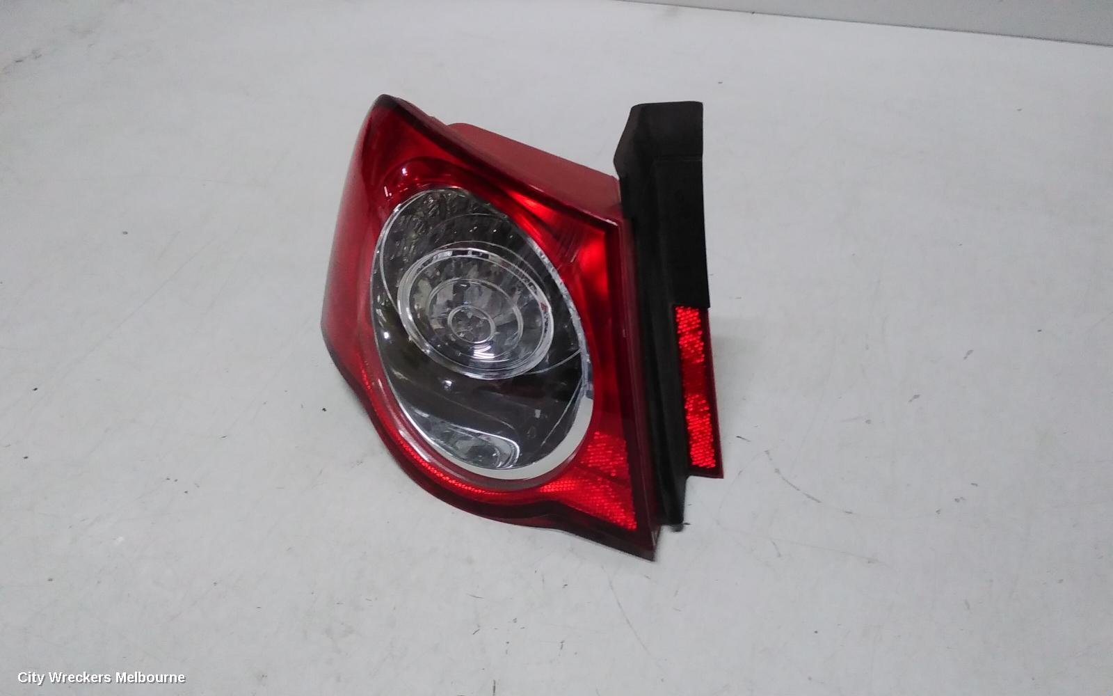 VOLKSWAGEN PASSAT LEFT TAILLIGHT, 3C/MK6 B6, SEDAN, NON TINTED TYPE, 03/2006 - 09/2010