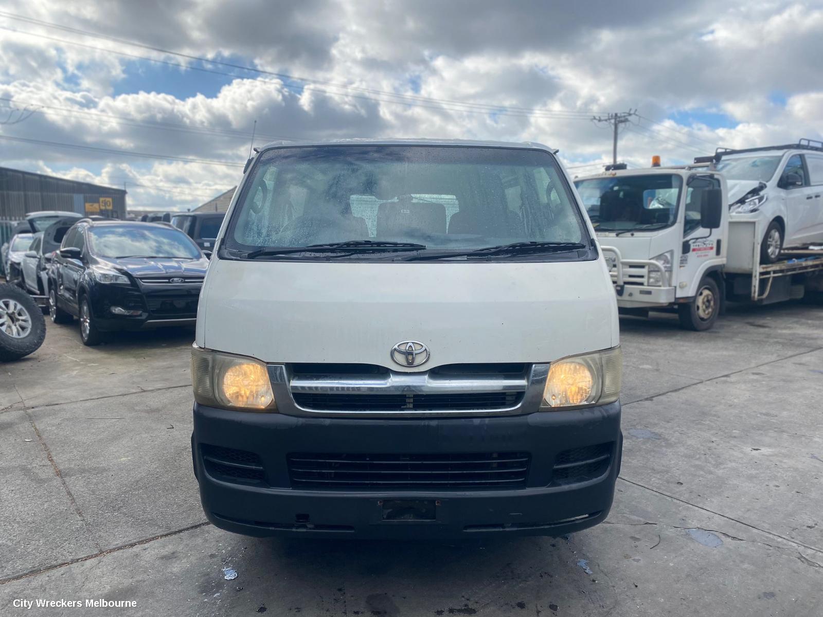 TOYOTA HIACE ALTERNATOR, PETROL, 2.7, 2TR-FE, MANUAL T/M, TRH, 03/2005 - 02/2015