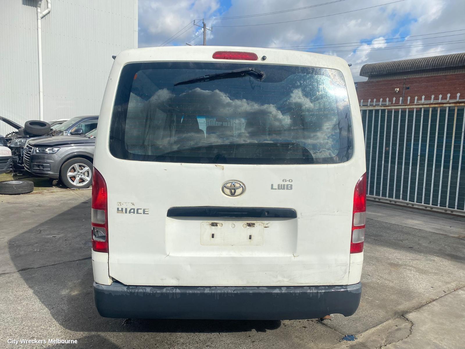 TOYOTA HIACE ALTERNATOR, PETROL, 2.7, 2TR-FE, MANUAL T/M, TRH, 03/2005 - 02/2015