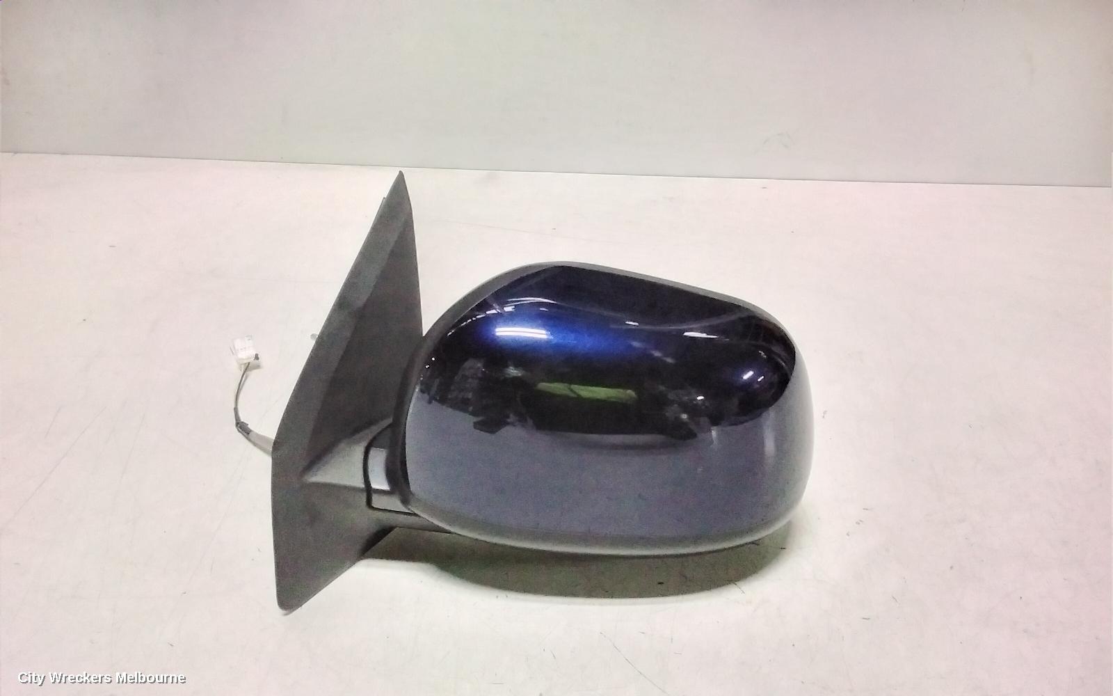 MITSUBISHI OUTLANDER LEFT DOOR MIRROR, ZH, NON FLASHER TYPE, 09/2009 - 10/2012