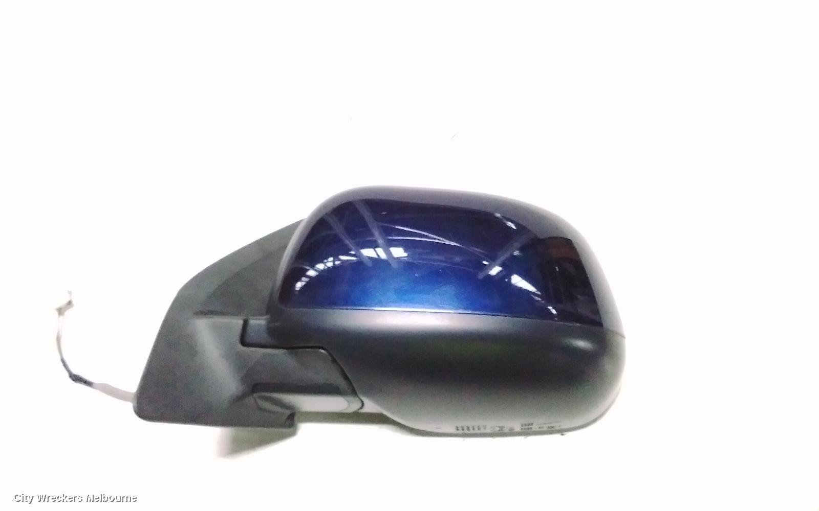MITSUBISHI OUTLANDER LEFT DOOR MIRROR, ZH, NON FLASHER TYPE, 09/2009 - 10/2012