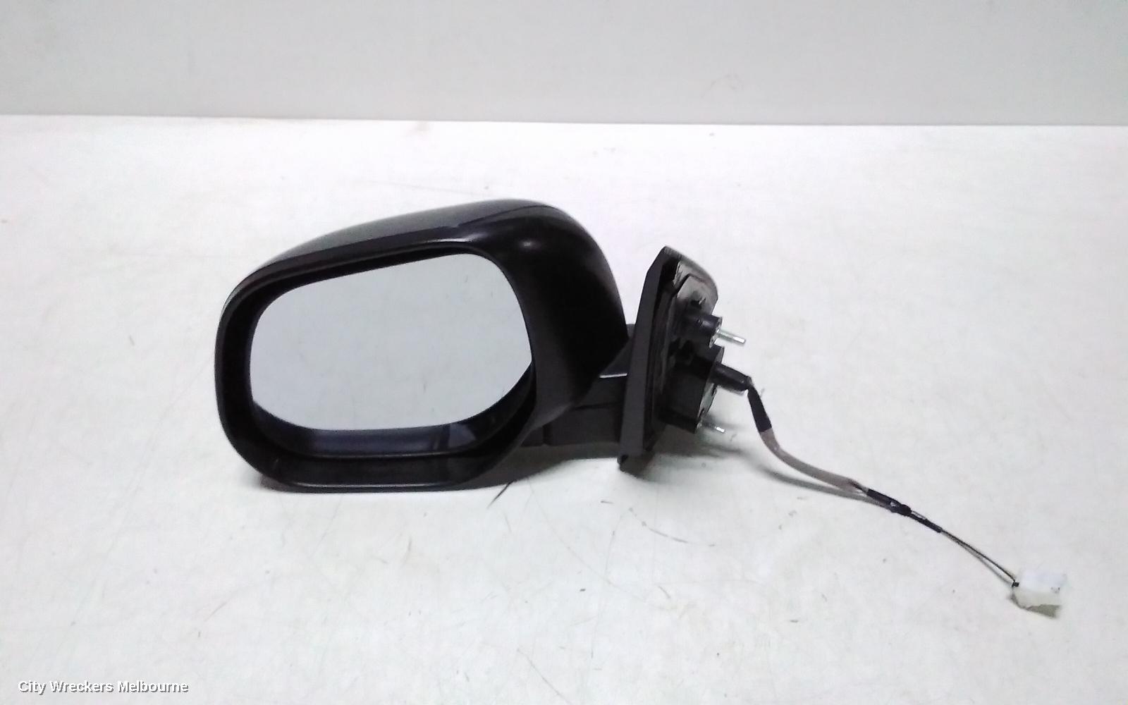 MITSUBISHI OUTLANDER LEFT DOOR MIRROR, ZH, NON FLASHER TYPE, 09/2009 - 10/2012