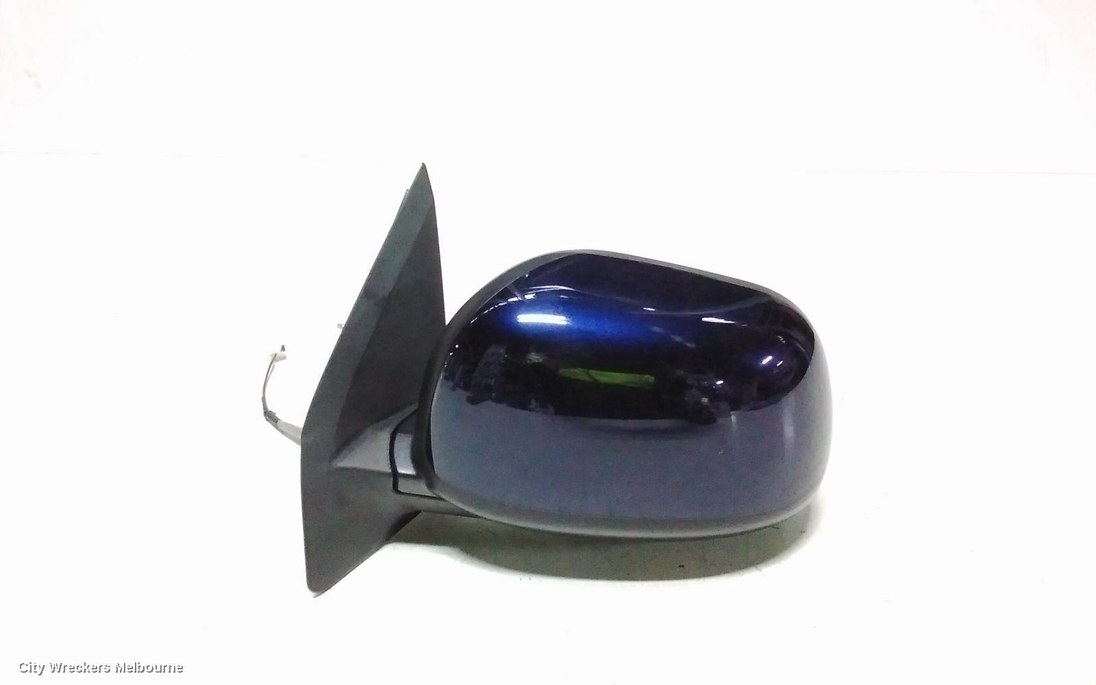 MITSUBISHI OUTLANDER LEFT DOOR MIRROR, ZH, NON FLASHER TYPE, 09/2009 - 10/2012