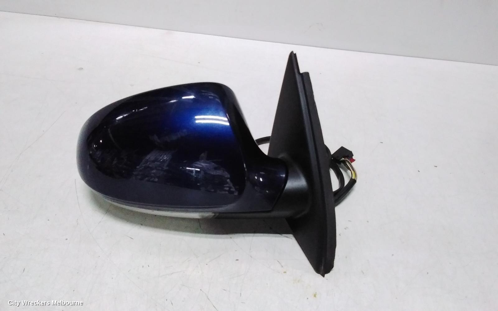 VOLKSWAGEN PASSAT RIGHT DOOR MIRROR, 3C/MK6 B6, POWER FOLD (6XQ), 03/2006 - 09/2010