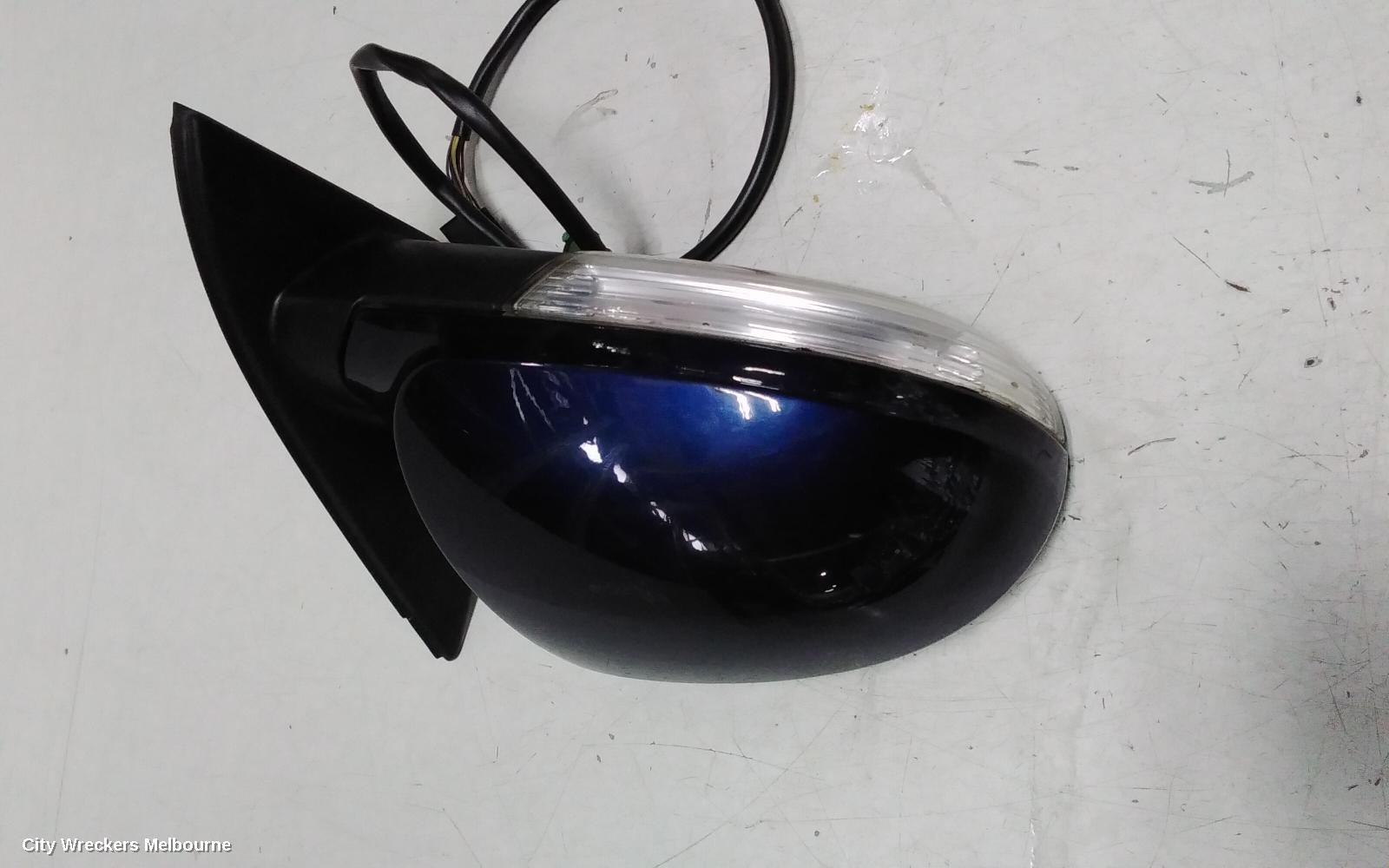 VOLKSWAGEN PASSAT RIGHT DOOR MIRROR, 3C/MK6 B6, POWER FOLD (6XQ), 03/2006 - 09/2010