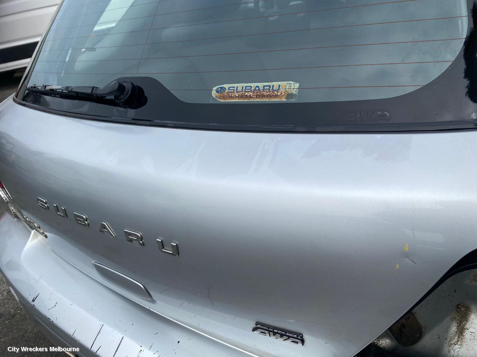 SUBARU IMPREZA RIGHT FRONT DOOR WINDOW, HATCH, 10/2000 - 06/2007